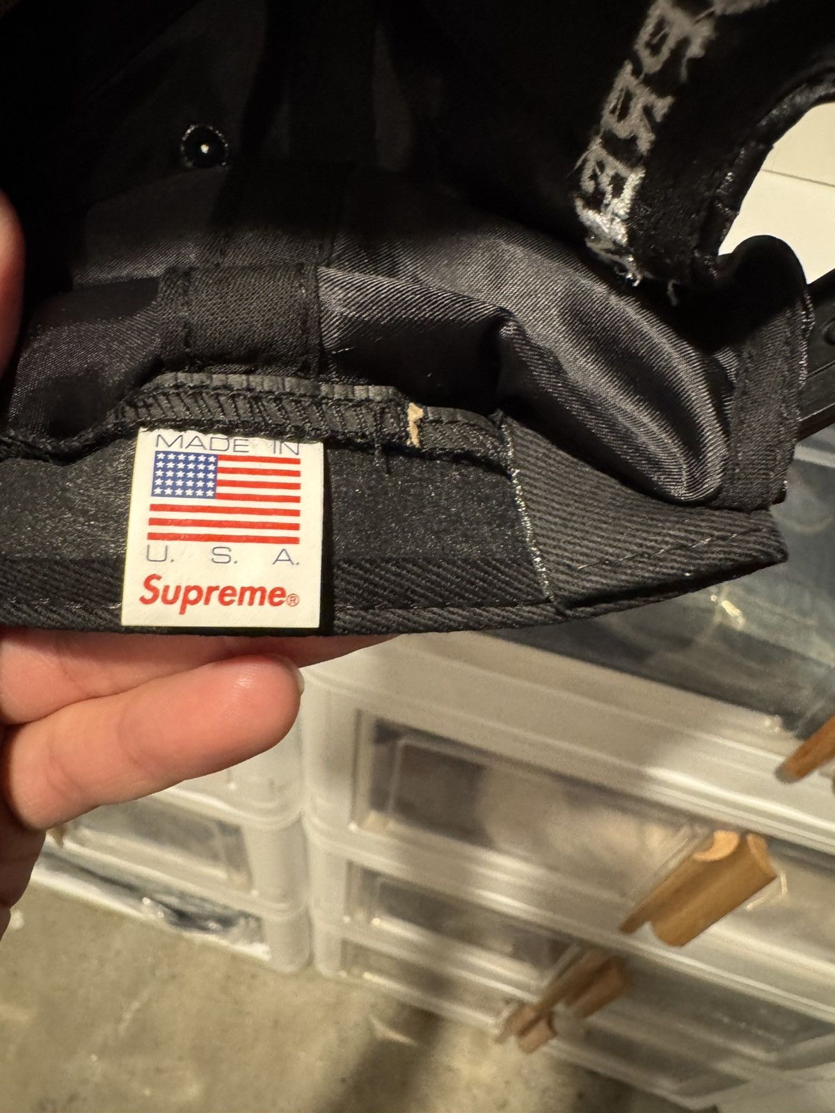 Supreme Supreme Playboy Satin 5 Panel Hat Size ONE SIZE - 4 Thumbnail