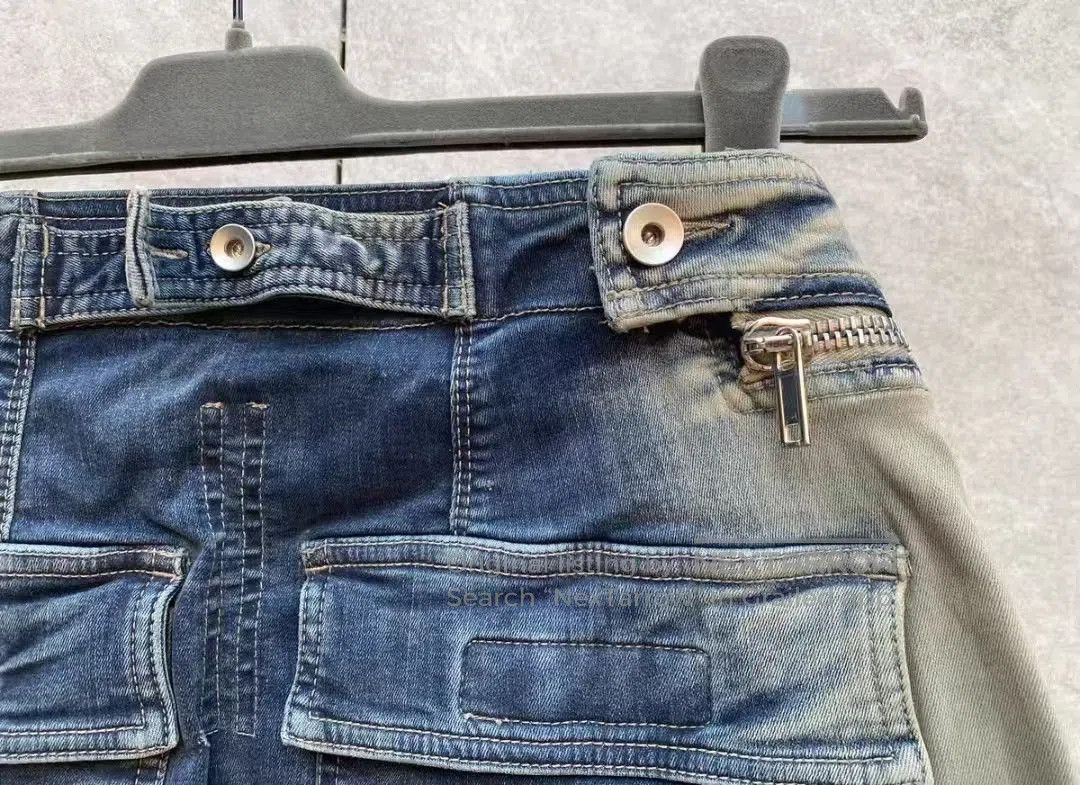 Rick Owens Rick Owens Distressed Denim Cargo Shorts. Size US 30 / EU 46 - 3 Thumbnail