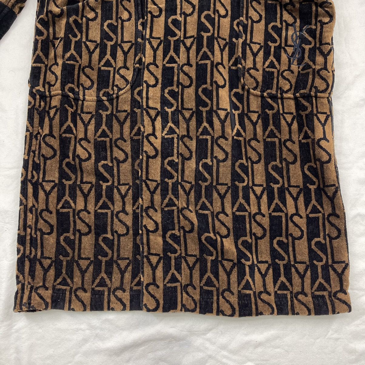 Yves Saint Laurent YSL Cotton Bathrobe #1876/09 Size US M / EU 48-50 / 2 - 6 Thumbnail