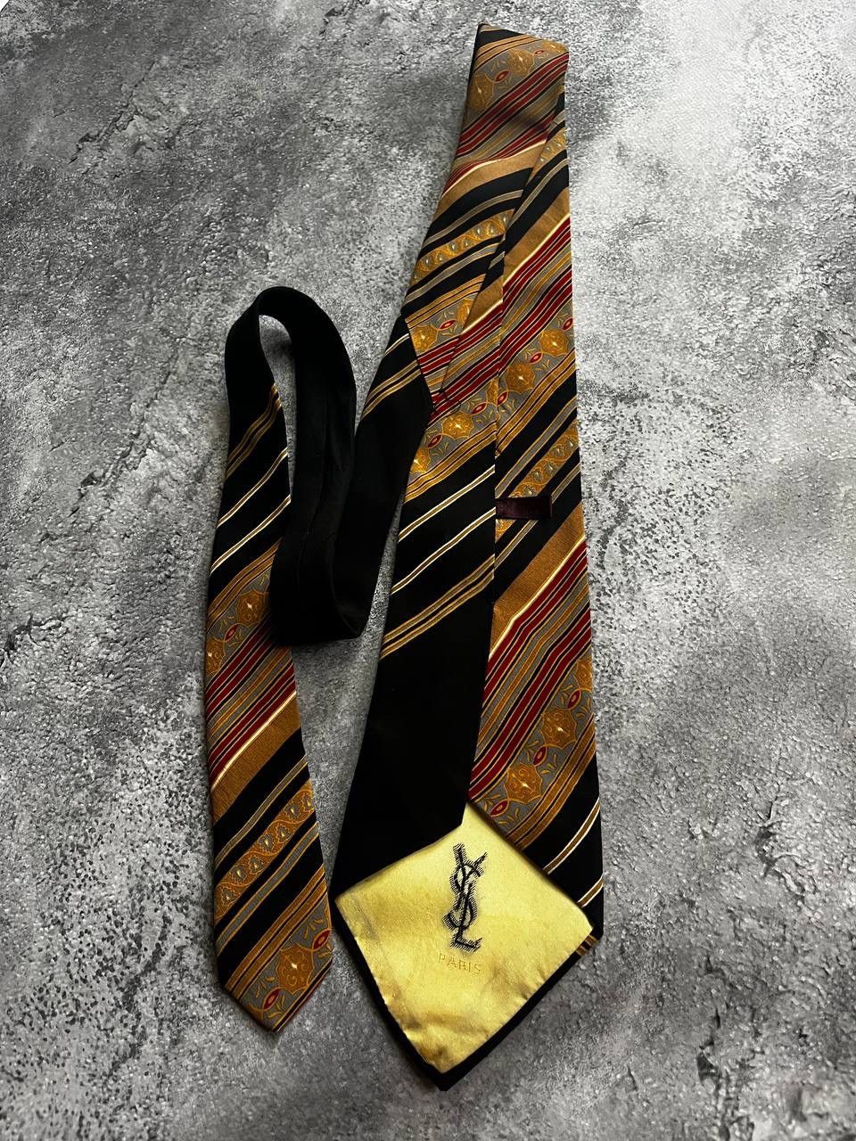 Yves Saint Laurent Yves Saint Laurent Tie Vintage Size ONE SIZE - 2 Thumbnail