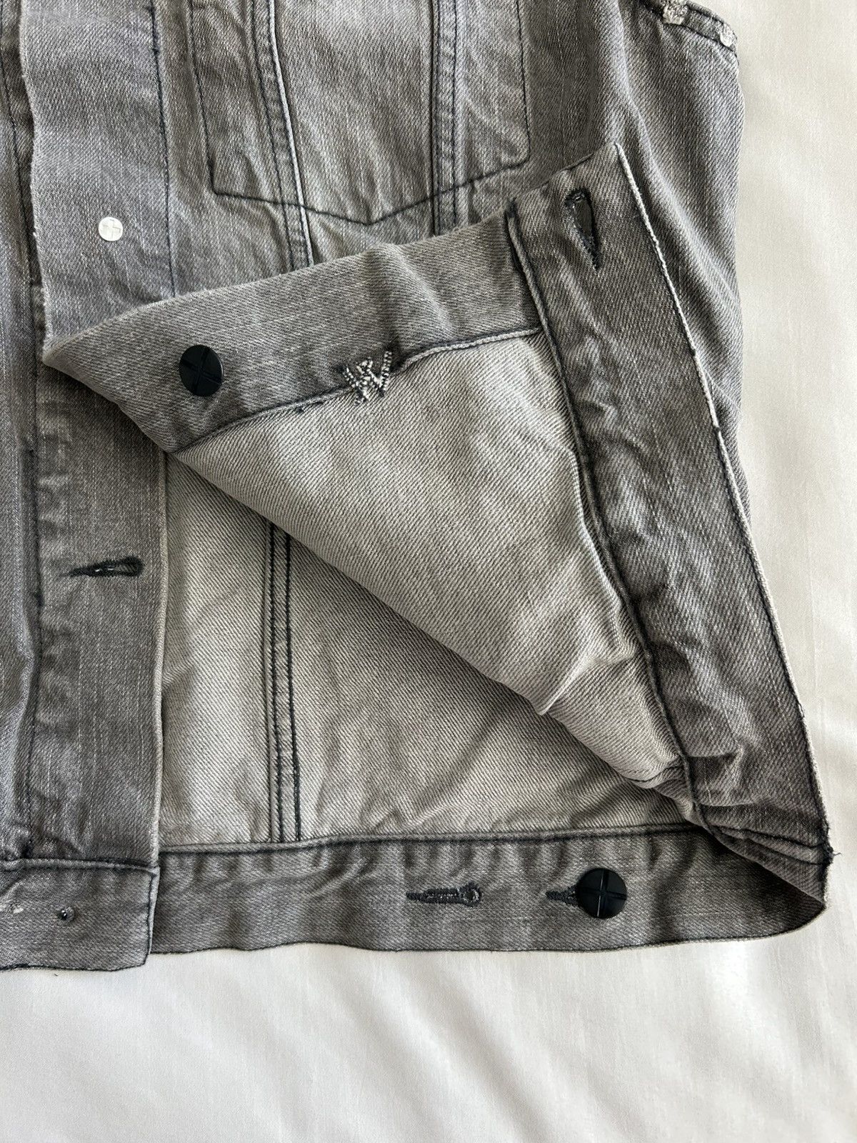 Ksubi Ksubi Denim Vest Hypnosis Cut Off Distressed Decal Size US L / EU 52-54 / 3 - 9 Thumbnail