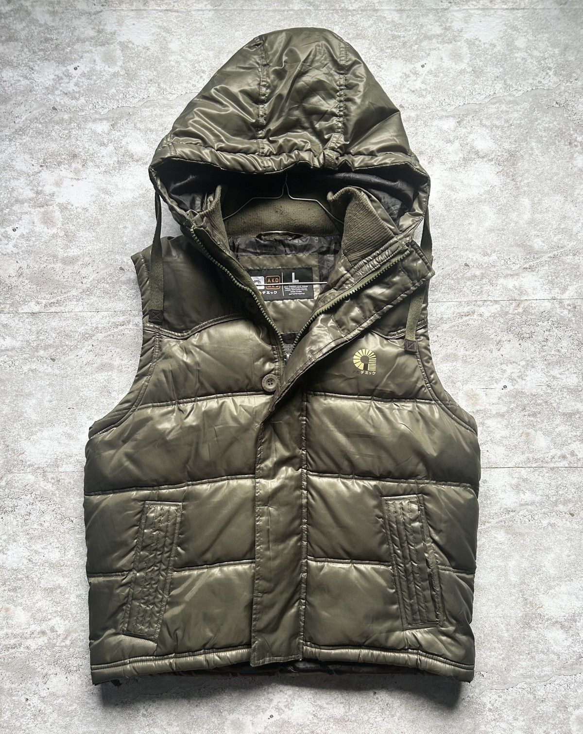 Japanese Brand × Vintage Japanese puffer vest Size US L / EU 52-54 / 3 - 1 Thumbnail