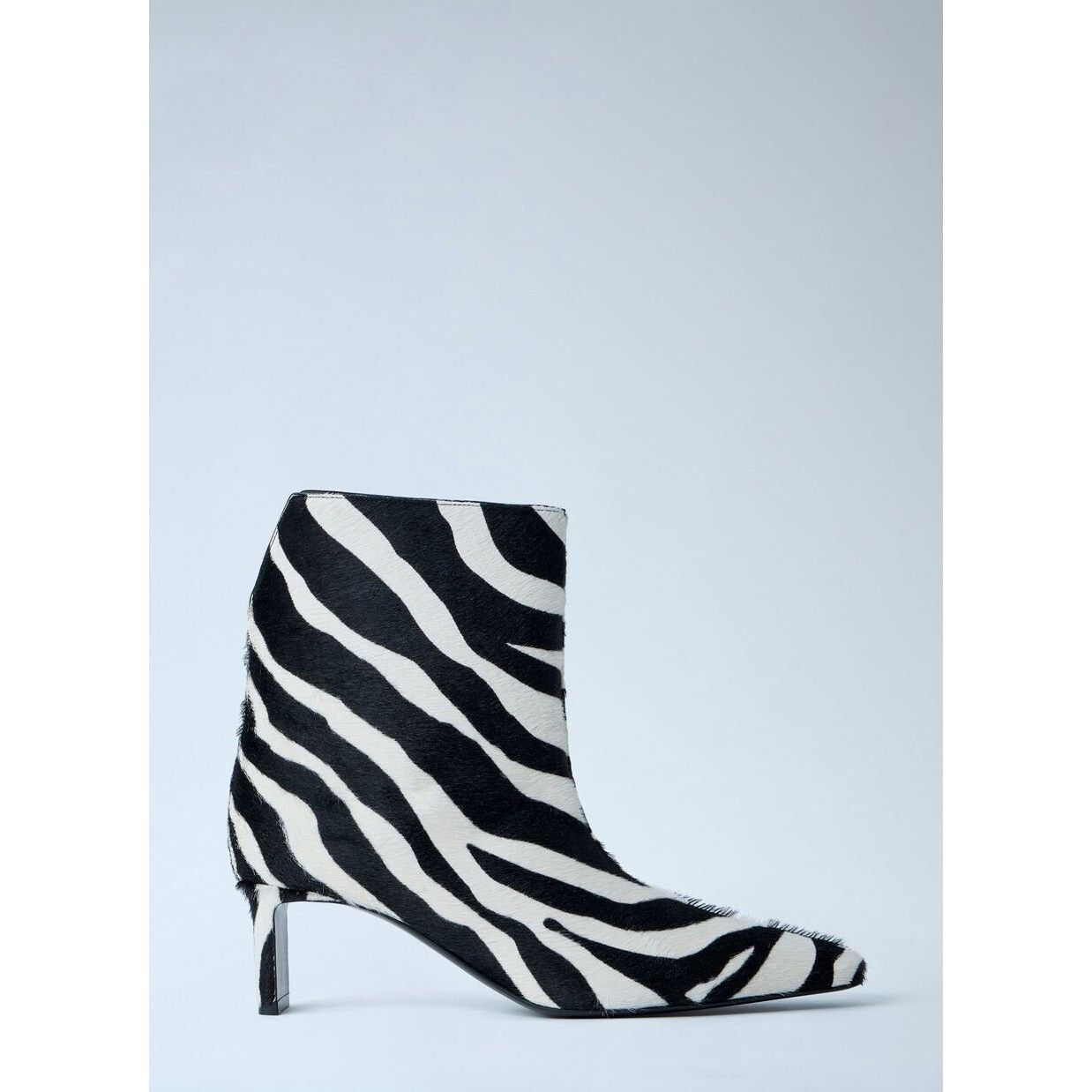 KHAITE Ona Black/White 55mm Ankle Boots New And Authentic (W