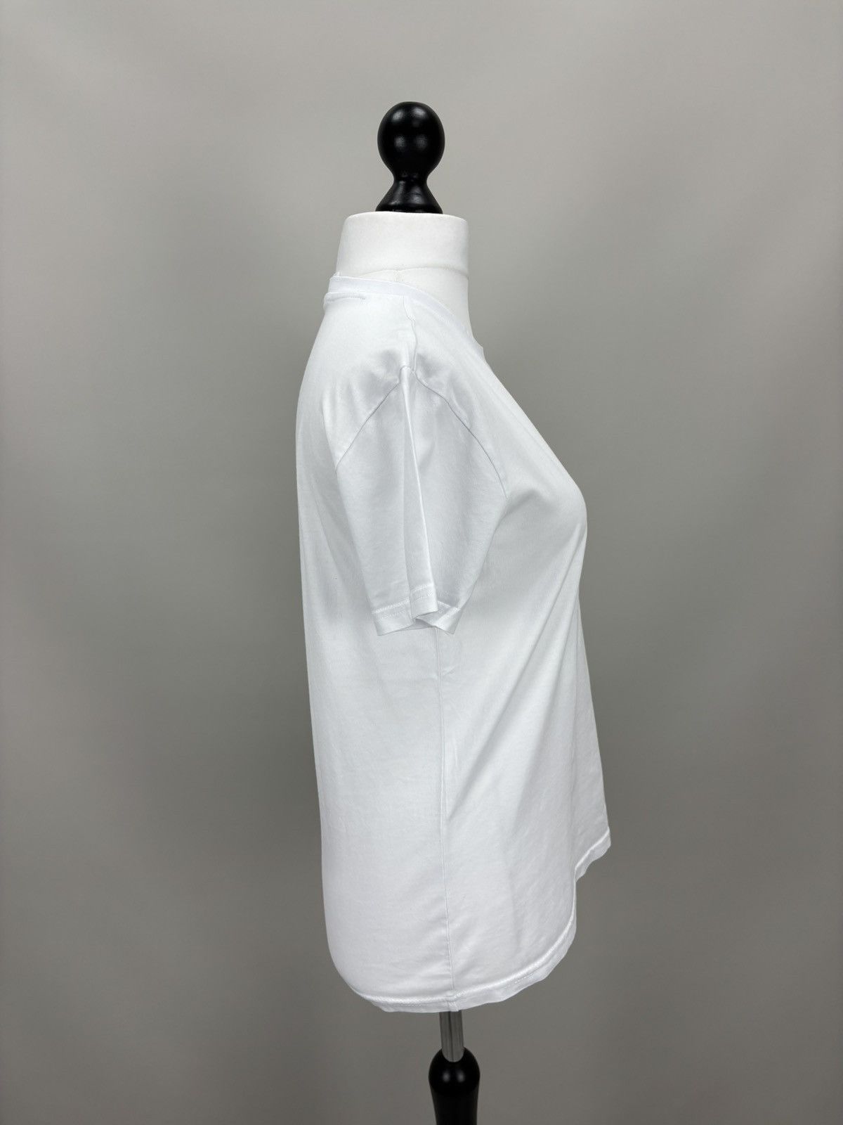 AMI Womens t shirt Alexandre Mattiussi AMI Size S Color White Size S / US 4 / IT 40 - 7 Thumbnail