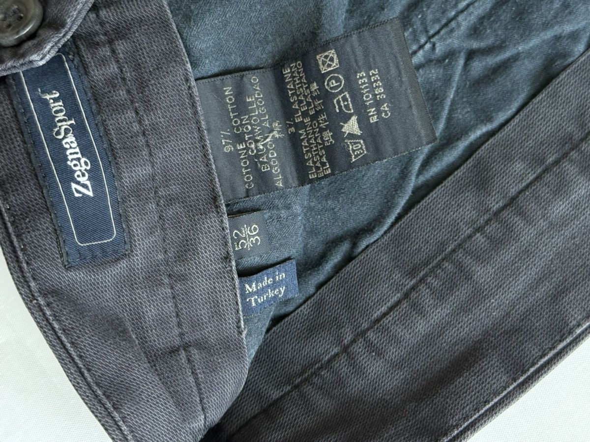 Ermenegildo Zegna × Z Zegna Ermilindo Zegna Sport model 369 Flat Front Chinos Vtg pants Size US 36 / EU 52 - 8 Thumbnail