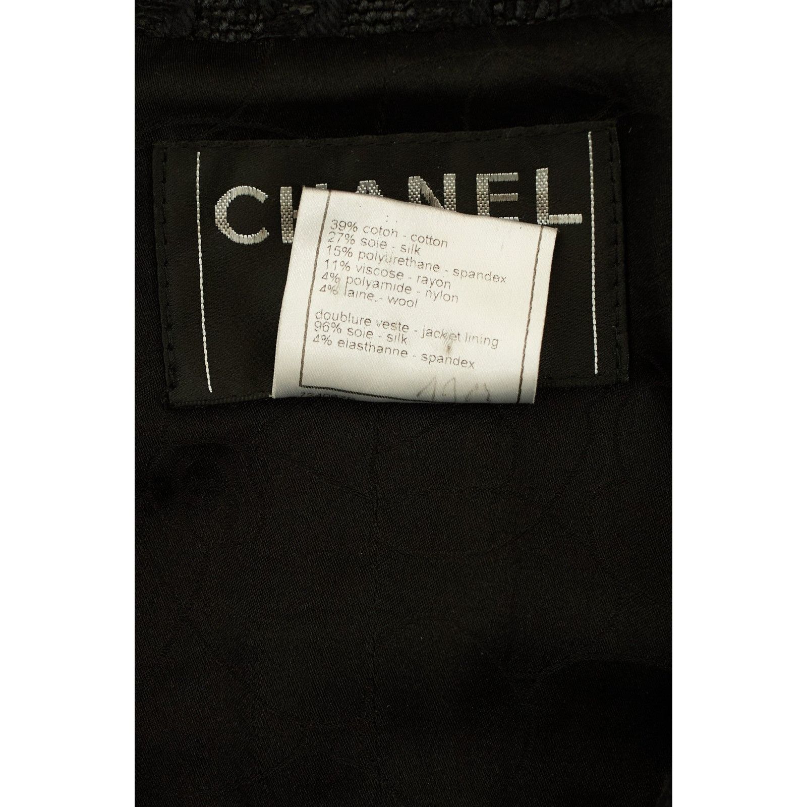 Chanel S/S 2005 Tweed Blazer Jacket Size XS / US 0-2 / IT 36-38 - 5 Thumbnail