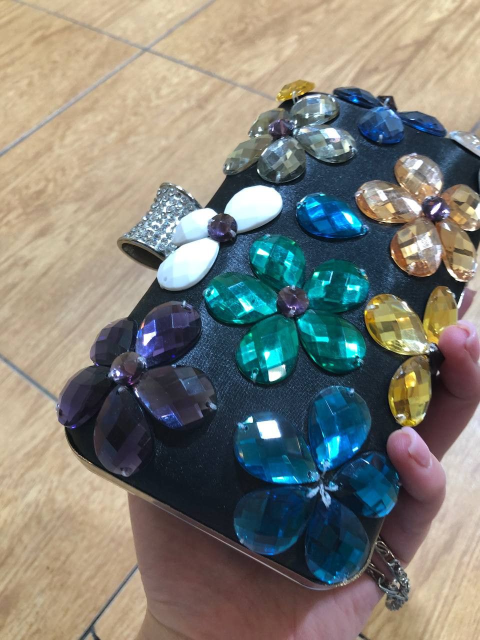 Miss Sixty Miss Sixty Sweet Treats Jeweled Resin Small Clutch Size ONE SIZE - 6 Thumbnail