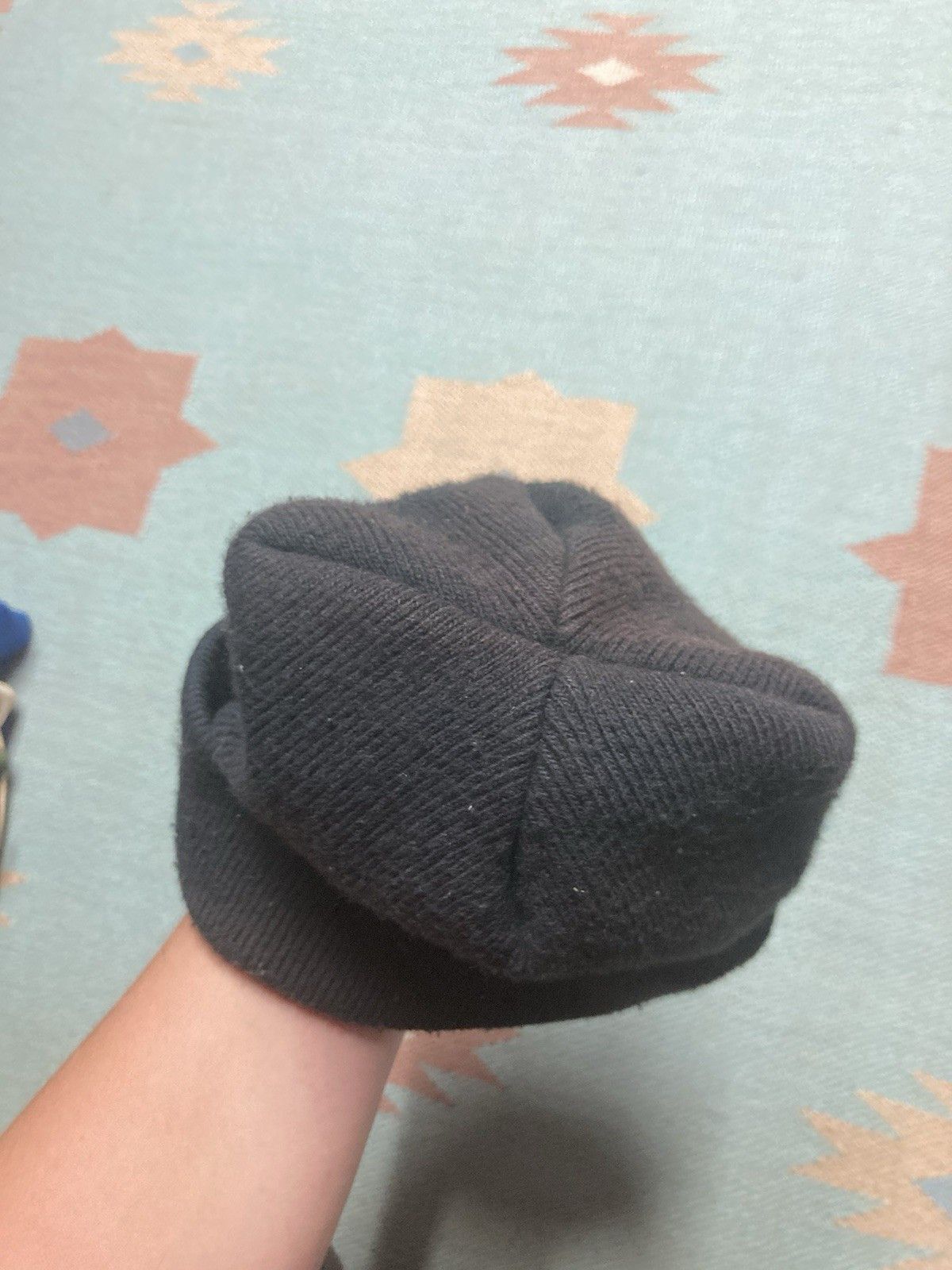 Vintage Vtg knit beanie winter hat caterpillar cat equipment Tonkin Size ONE SIZE - 5 Thumbnail