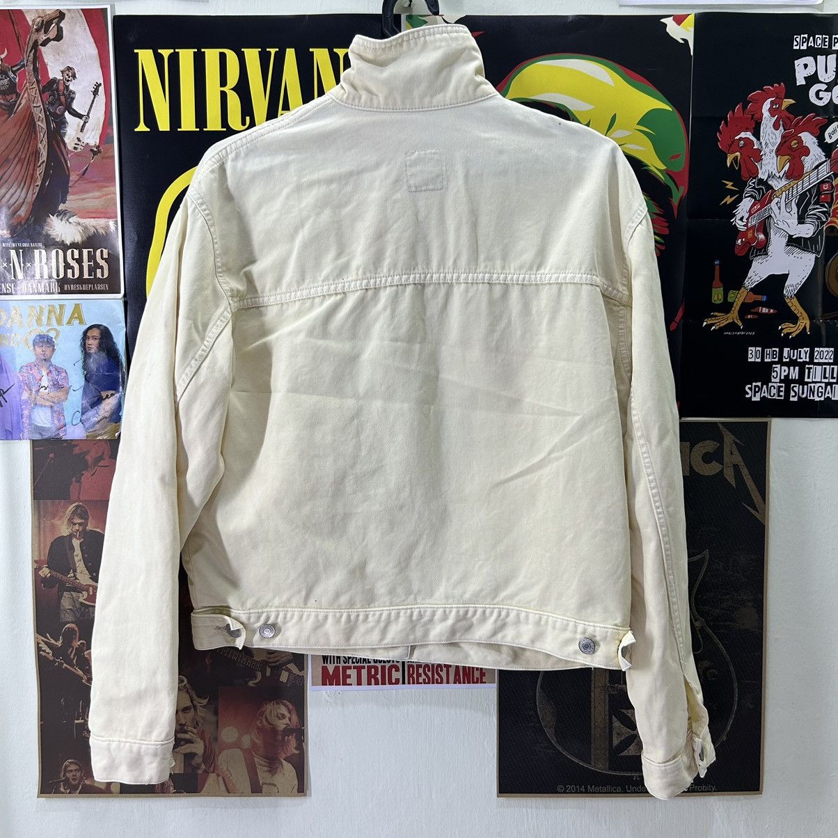 Gap Vintage GAP Acid Wash Denim Jacket Size US M / EU 48-50 / 2 - 6 Thumbnail