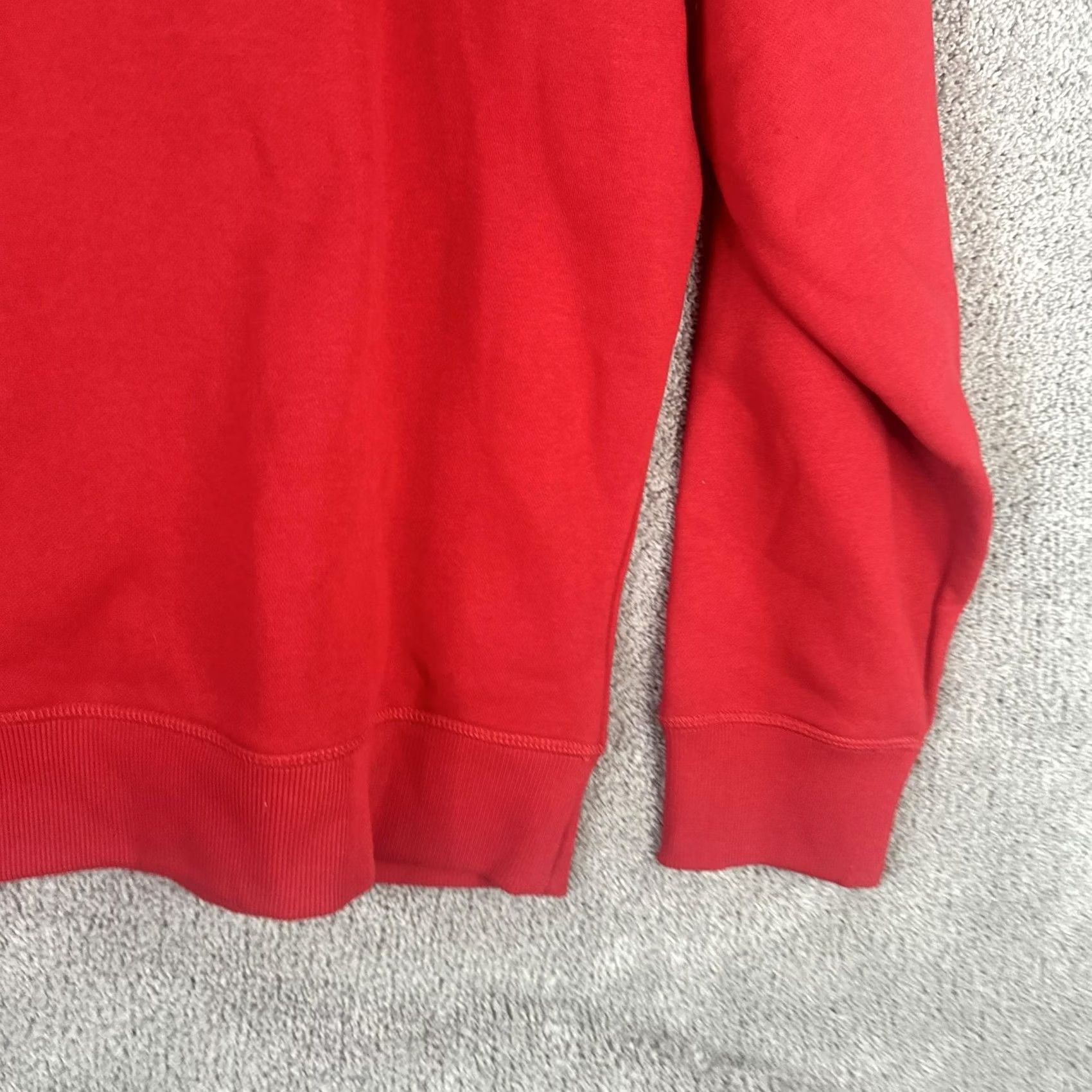 Tommy Hilfiger Tommy Hilfiger Mens Sweatshirt Crewneck 2XL Red Big Flag Logo Pullover Fleece Knit Regular Size US XXL / EU 58 / 5 - 3 Thumbnail