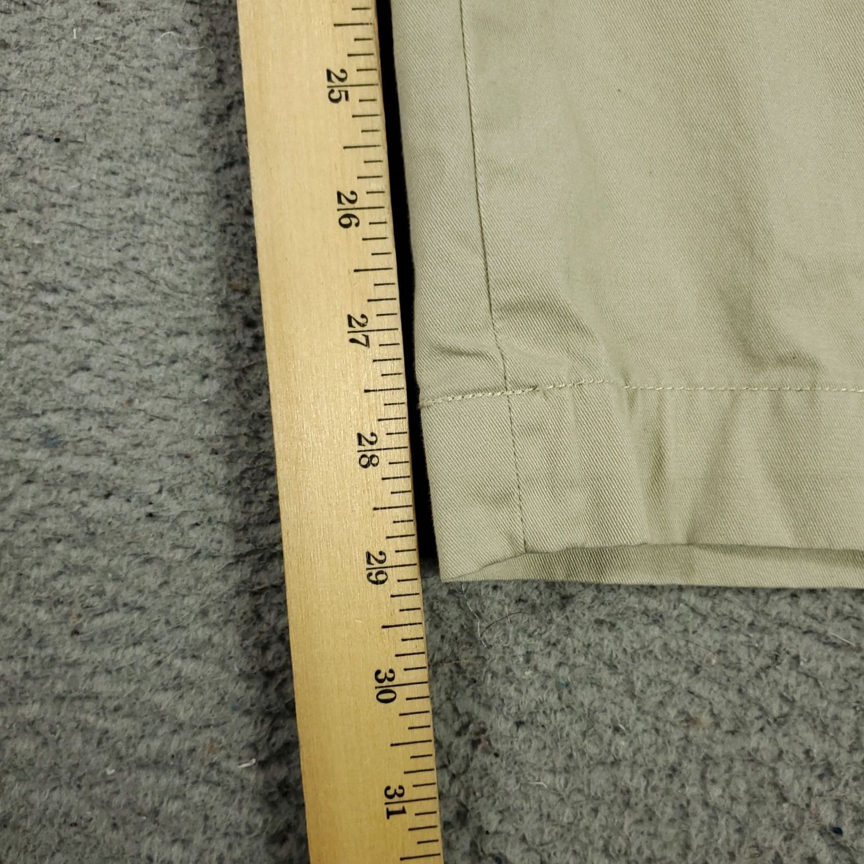 Ralph Lauren Ralph Lauren Pants Mens 50x30 Beige Classic Fit Flat Front Chino Trousers Size US 34 / EU 50 - 5 Thumbnail