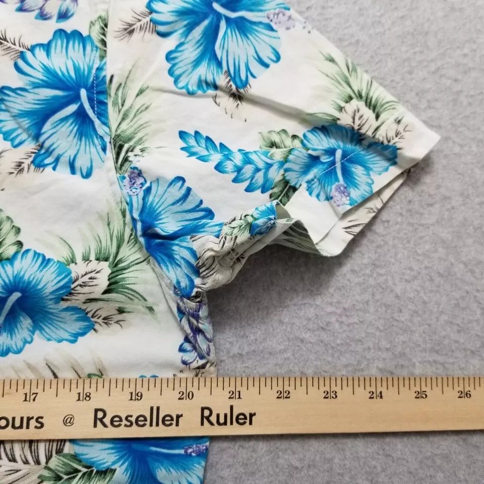 Other Denim & Flower Shirt Men Medium Floral Hawaiian Button Up Size US M / EU 48-50 / 2 - 10 Thumbnail