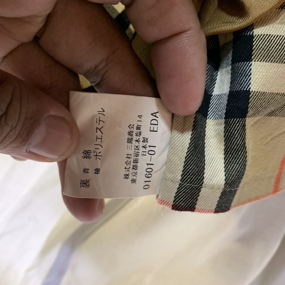 Burberry × Burberry Prorsum 🔥🔥VINTAGE BURBERRY OF LONDON NOVA CHECKED OVERCOAT Size US L / EU 52-54 / 3 - 9 Thumbnail