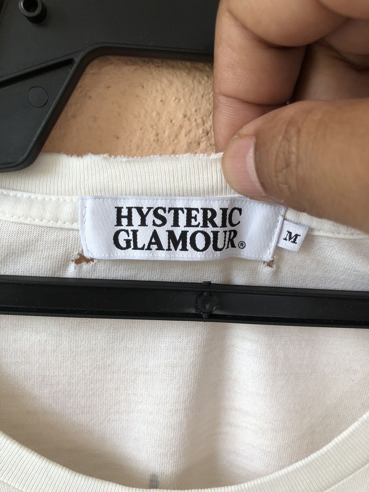 Hysteric Glamour × Japanese Brand Distressed 📍Hysteric Glamour HURT ME Tee Size US M / EU 48-50 / 2 - 9 Thumbnail