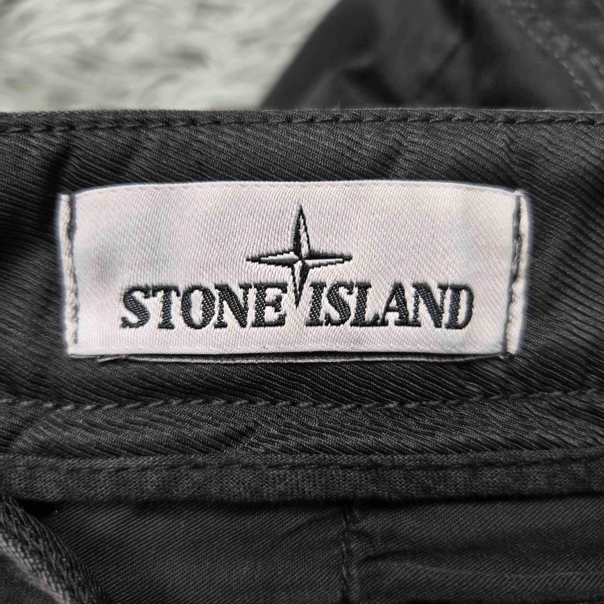 Stone Island stone island washed dark gray cargo pants Size US 34 / EU 50 - 4 Thumbnail