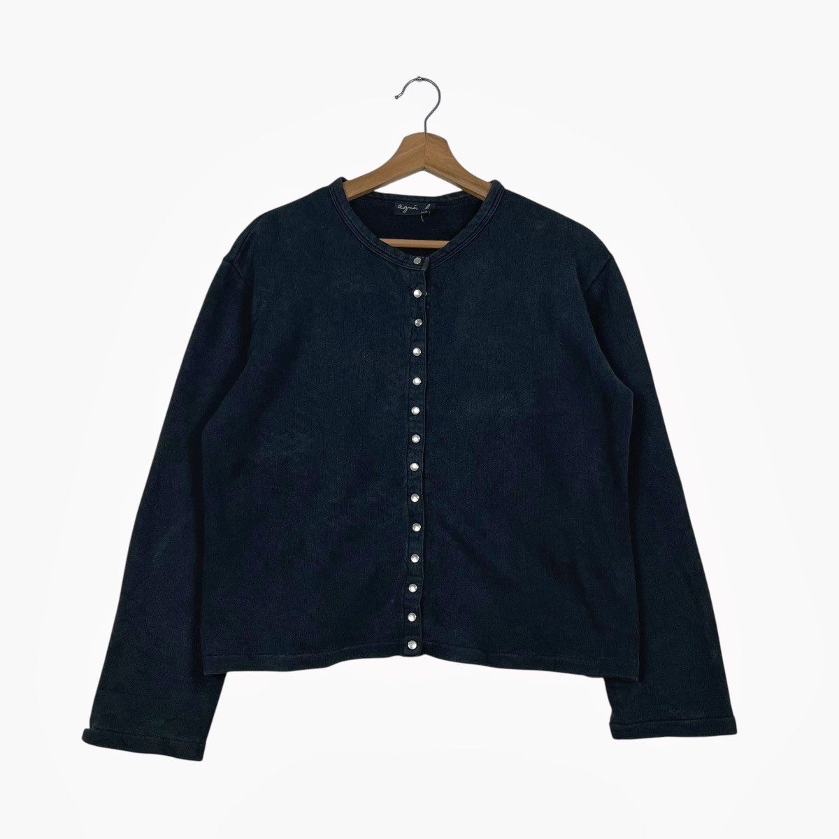 agnes b. Agnes B Snap Button Blouse Cardigan Size M / US 6-8 / IT 42-44 - 1 Thumbnail