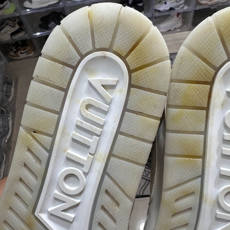 Louis Vuitton Louis Vuitton White Cement Low-Top Sneakers -2508 Size US 10.5 / EU 43-44 - 9 Thumbnail
