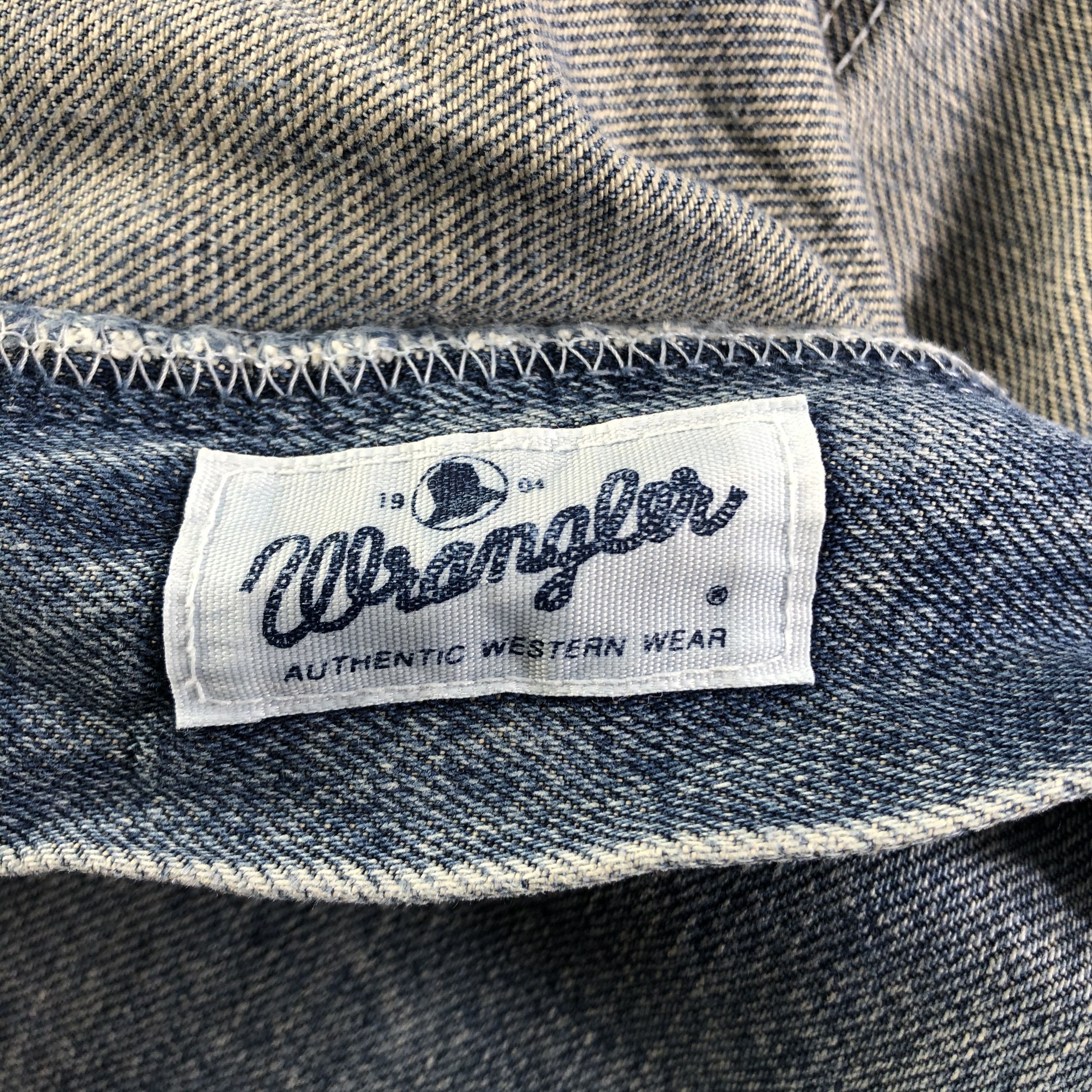 Vintage Vintage 90s Wrangler Blue Bell Redline Jeans-JM3572 Size US 35 - 9 Thumbnail