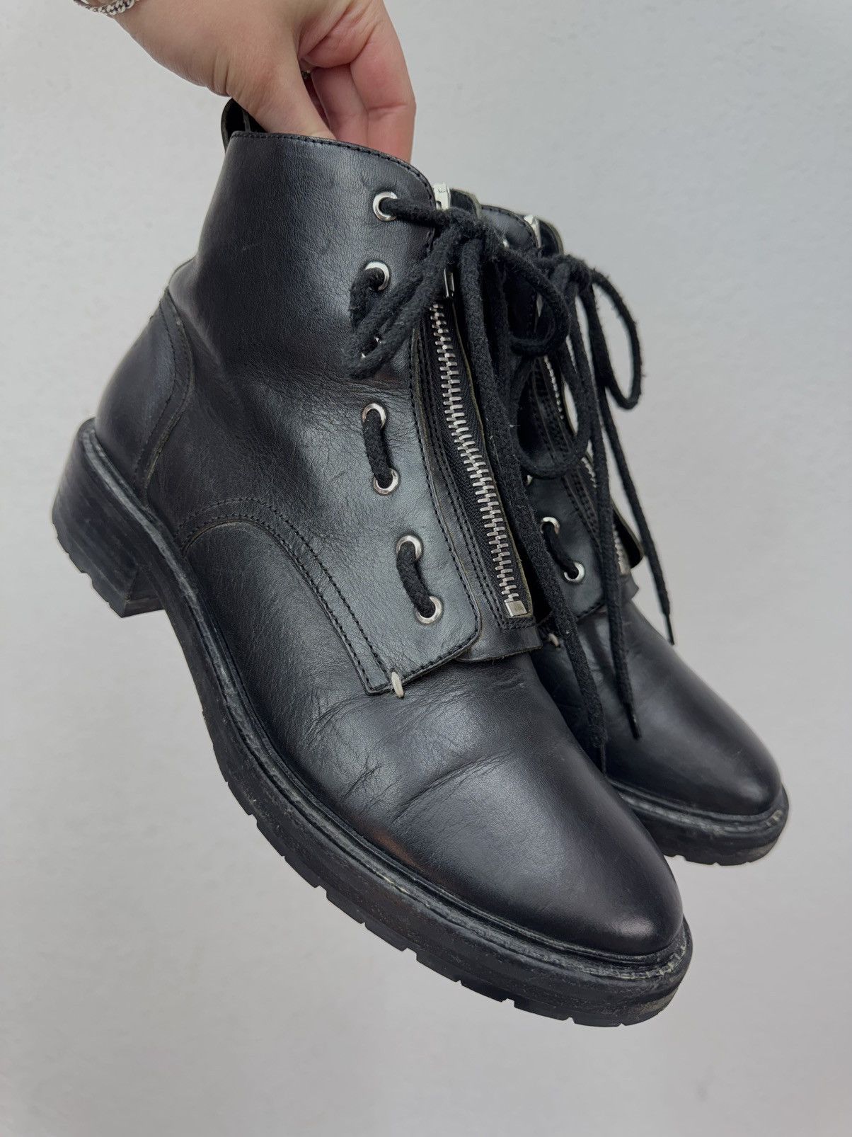 Rag & Bone Vintage Guidi Style AS 98 Leather Boots Italy Design Poell Size US 7 / EU 40 - 3 Thumbnail