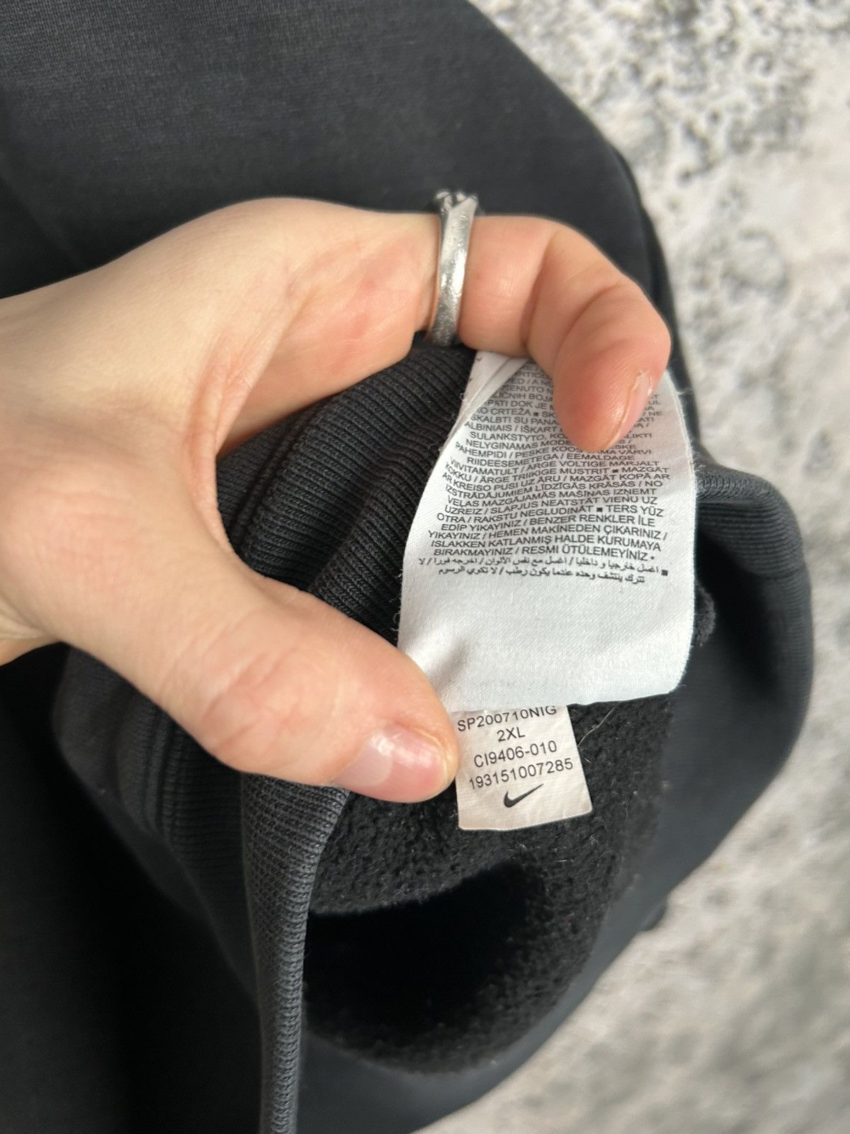 Nike Nike Just do It Baggy Boxy Hoodie Streetwear Hype Rare Size US XXL / EU 58 / 5 - 6 Thumbnail