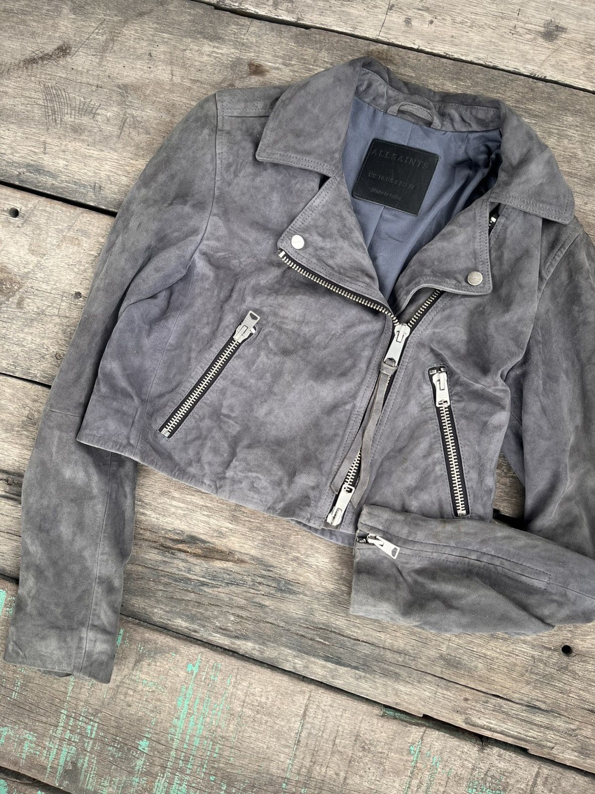 Allsaints Allsaints Leather Jacket Size M / US 6-8 / IT 42-44 - 3 Thumbnail