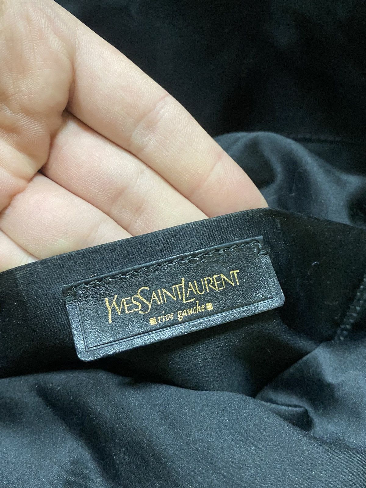 Yves Saint Laurent YSL Yves Saint Laurent Rive Gauche leather handle bag Size ONE SIZE - 6 Thumbnail
