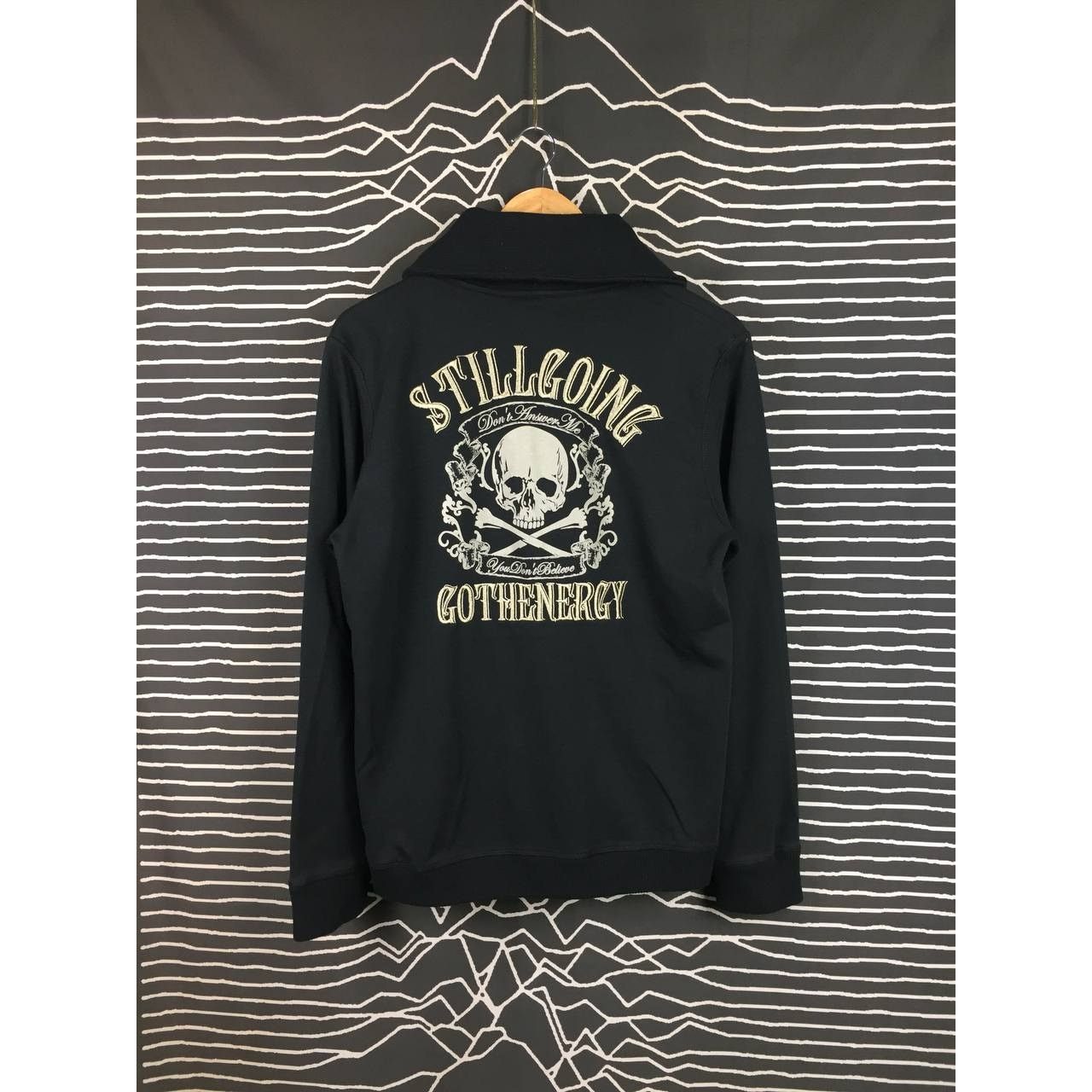In The Attic × Japanese Brand × Seditionaries In The Attic Homme Skull Embroidered Shawl Collar Cardigan Size US M / EU 48-50 / 2 - 2 Thumbnail
