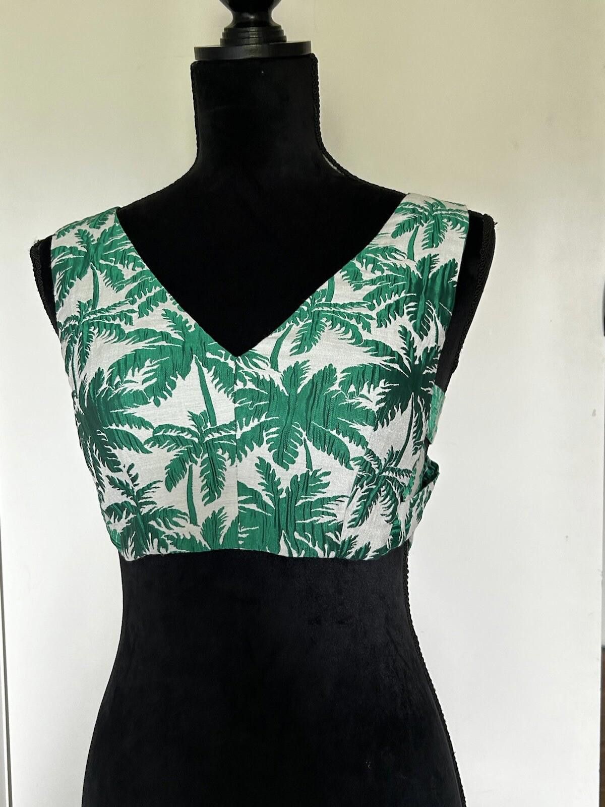 Topshop Topshop Crop Top Palm Tree Cut Out New - Size 10 (006) Size M / US 6-8 / IT 42-44 - 3 Thumbnail