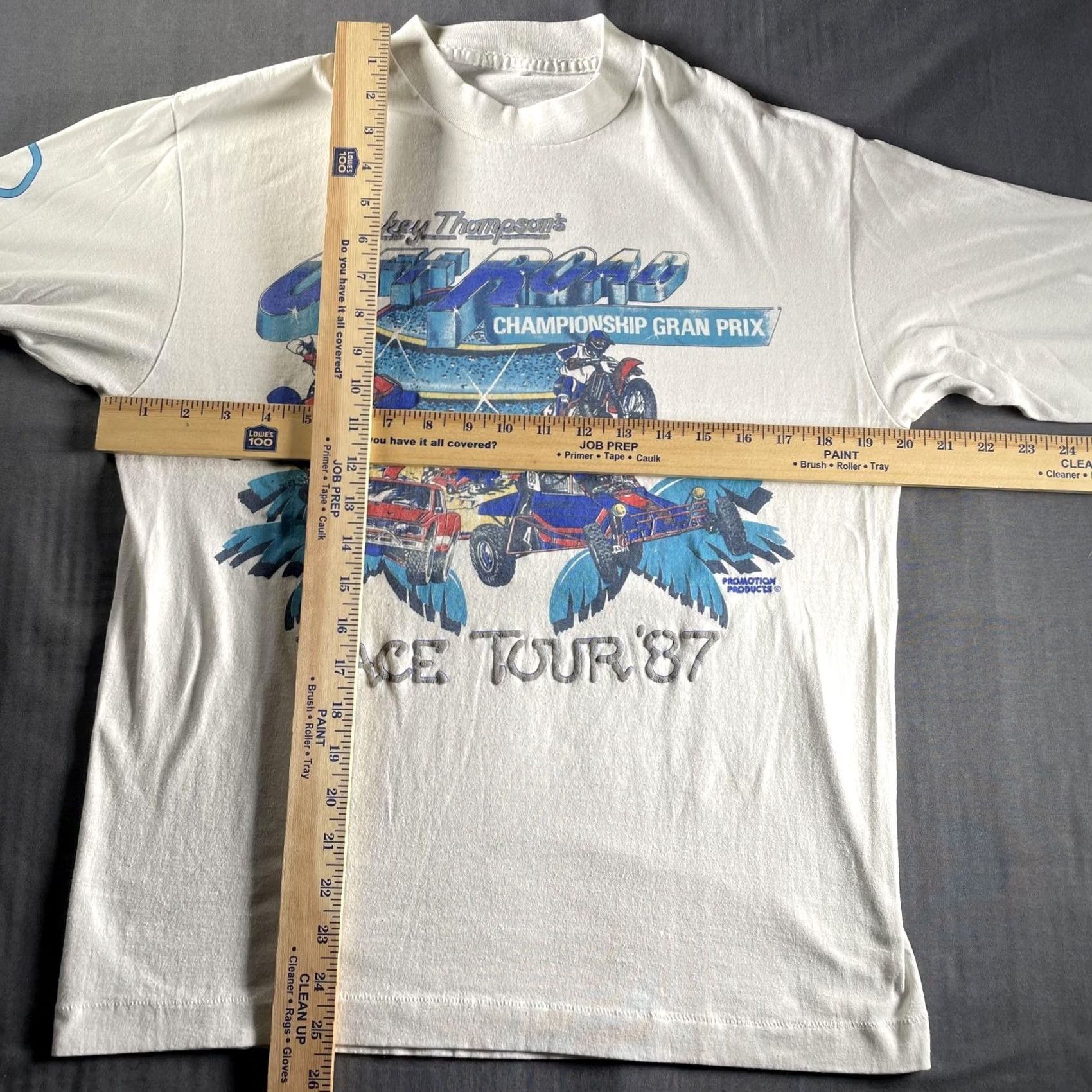 Vintage VINTAGE Mickey Thompson Shirt Mens Medium Race Tour 87 Championship Off Road 80s Size US L / EU 52-54 / 3 - 5 Thumbnail