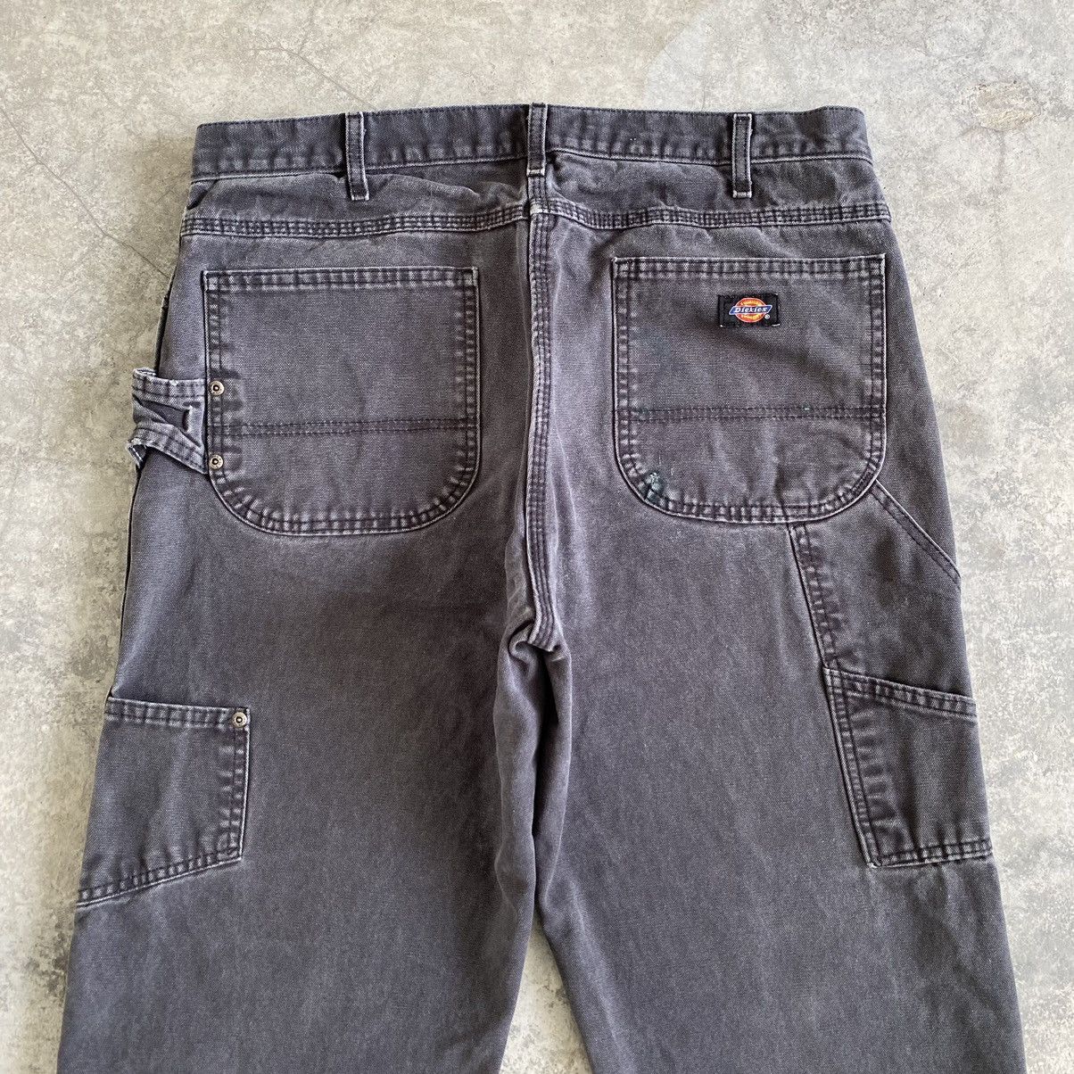 Dickies Vintage Dickies Faded Black Carpenter Work Pants Size US 36 / EU 52 - 19 Thumbnail