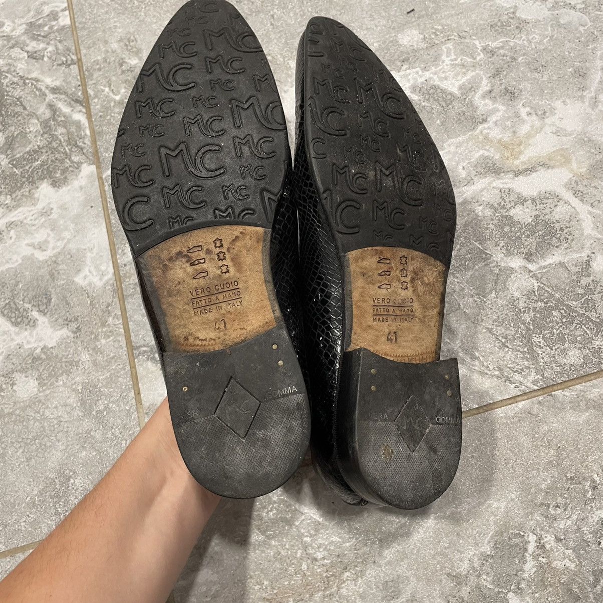 Japanese Brand × Vintage 41 leather loafers crocodile Boots shoes oxford cheaney vero Size US 8 / EU 41 - 5 Thumbnail