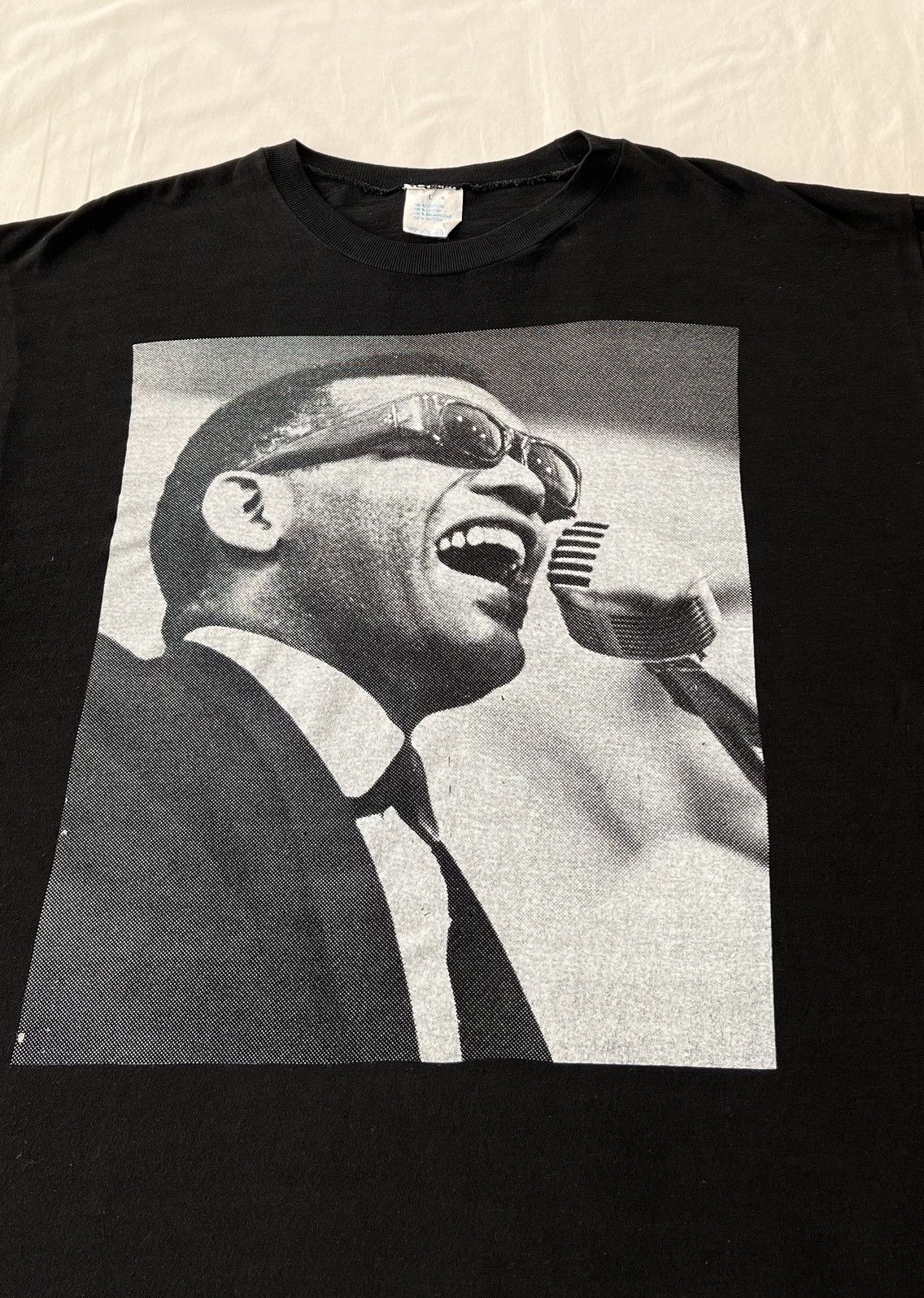 Band Tees Vintage 1992 Ray Charles with The Raelettes Jazz Soul Tshirt Size US L / EU 52-54 / 3 - 5 Thumbnail