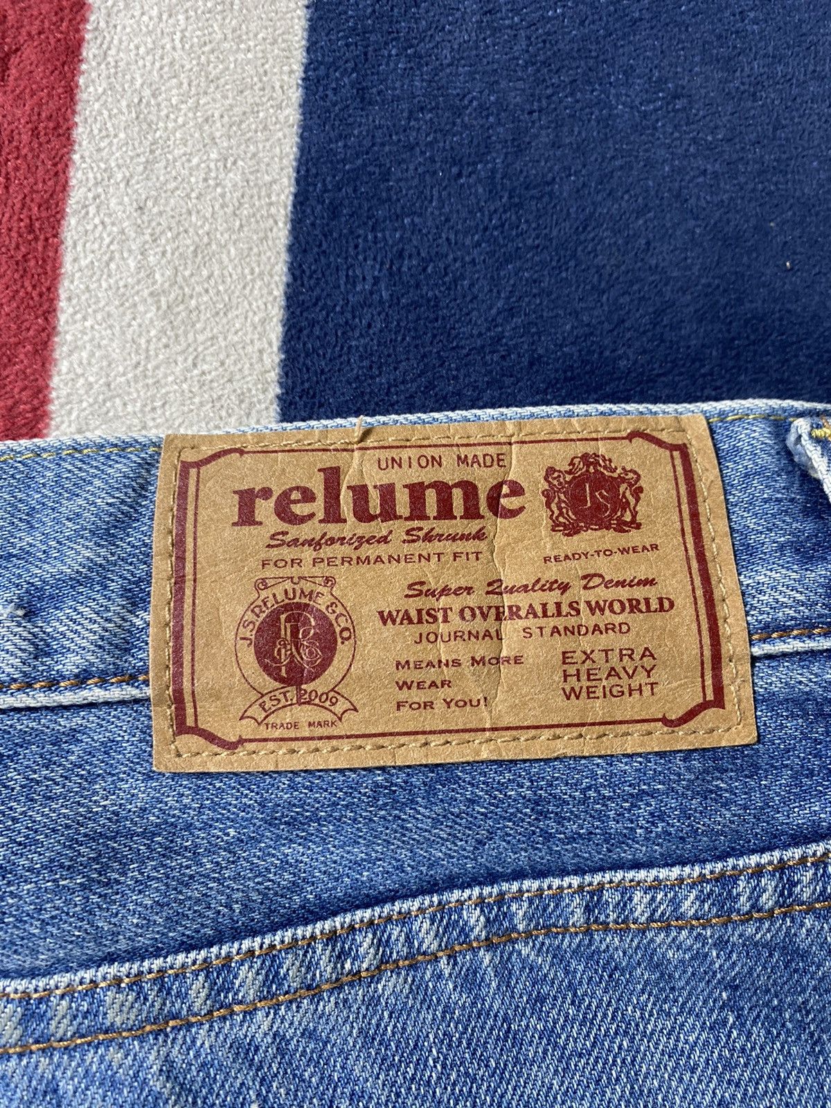 Japanese Brand × Journal Standard Relume Journal Standard Denim Selvedge Japanese Brand Size US 28 / EU 44 - 7 Thumbnail
