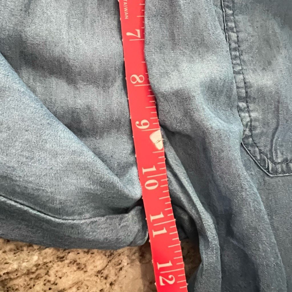 Other Thread & Supply Chambray Denim Joggers Tencel Sustainable Fabric Lightweight XS Size 25" / US 0 / IT 36 - 14 Thumbnail