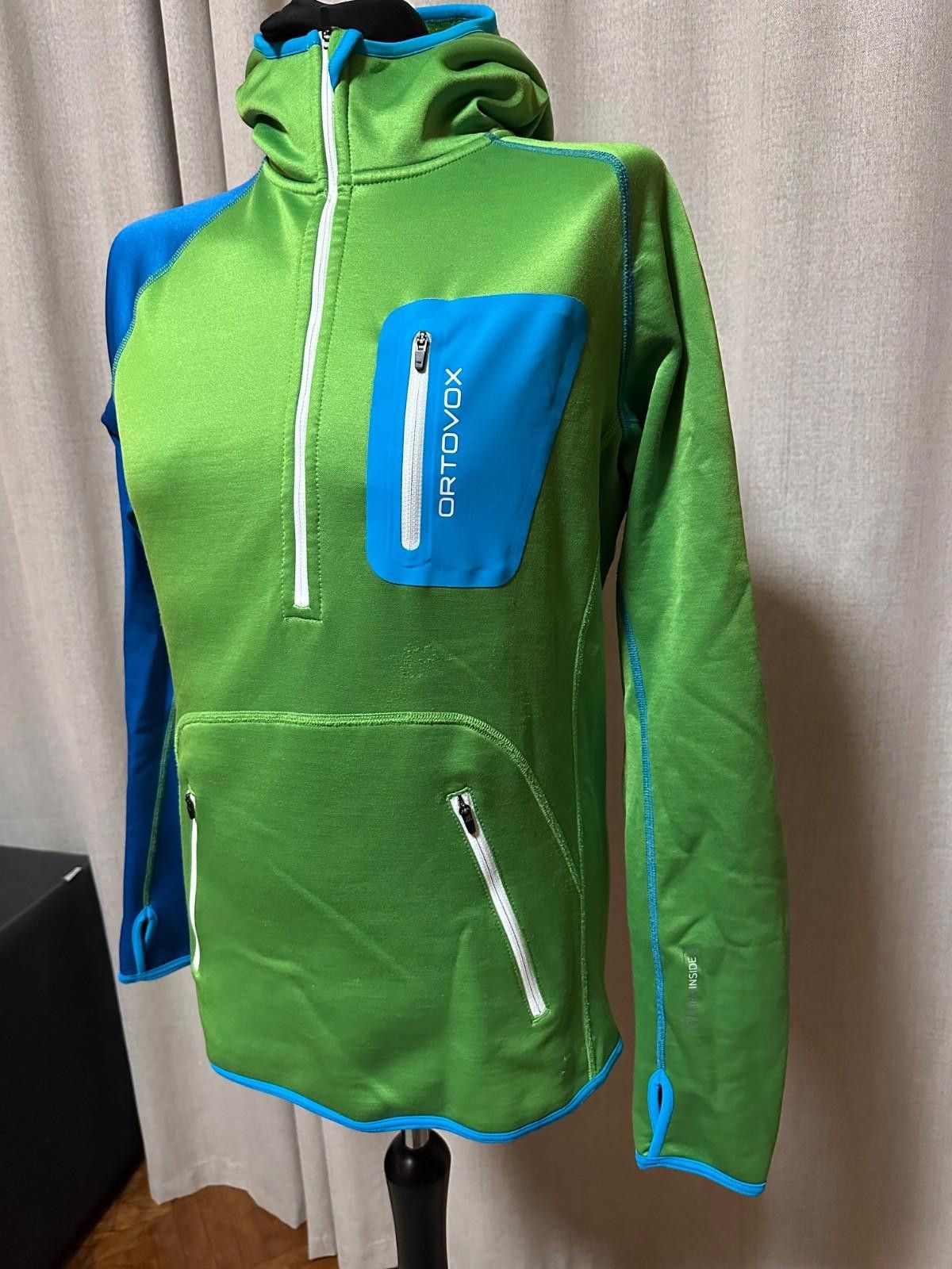 ORTOVOX Ortovox Mens 1/2 Zip Merino Pullover Fleece Hoodie size M Size US M / EU 48-50 / 2 - 4 Thumbnail