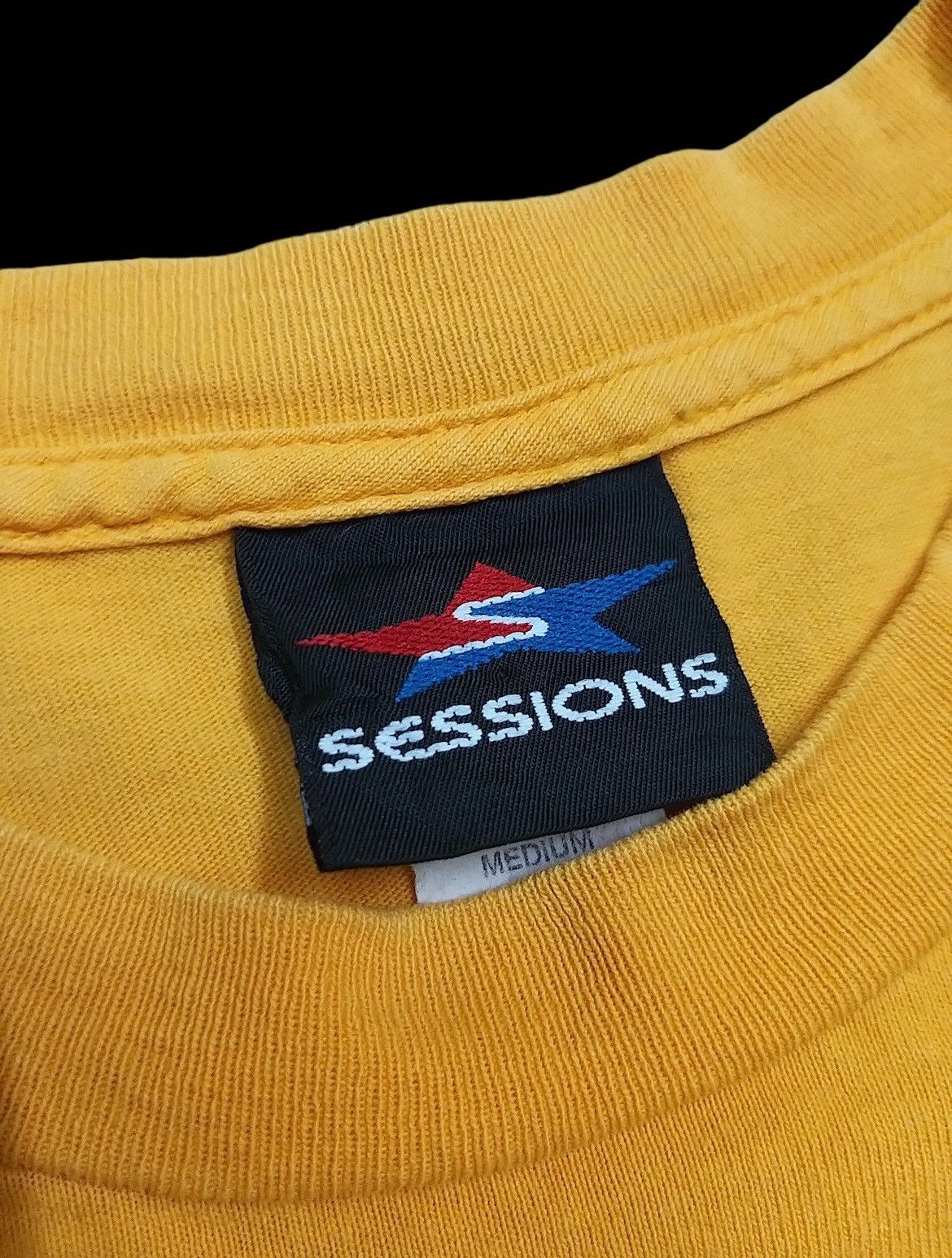 Sessions RARE💥VINTAGE 90s SESSIONS SKATEBOARD T SHIRT. Size US M / EU 48-50 / 2 - 6 Thumbnail