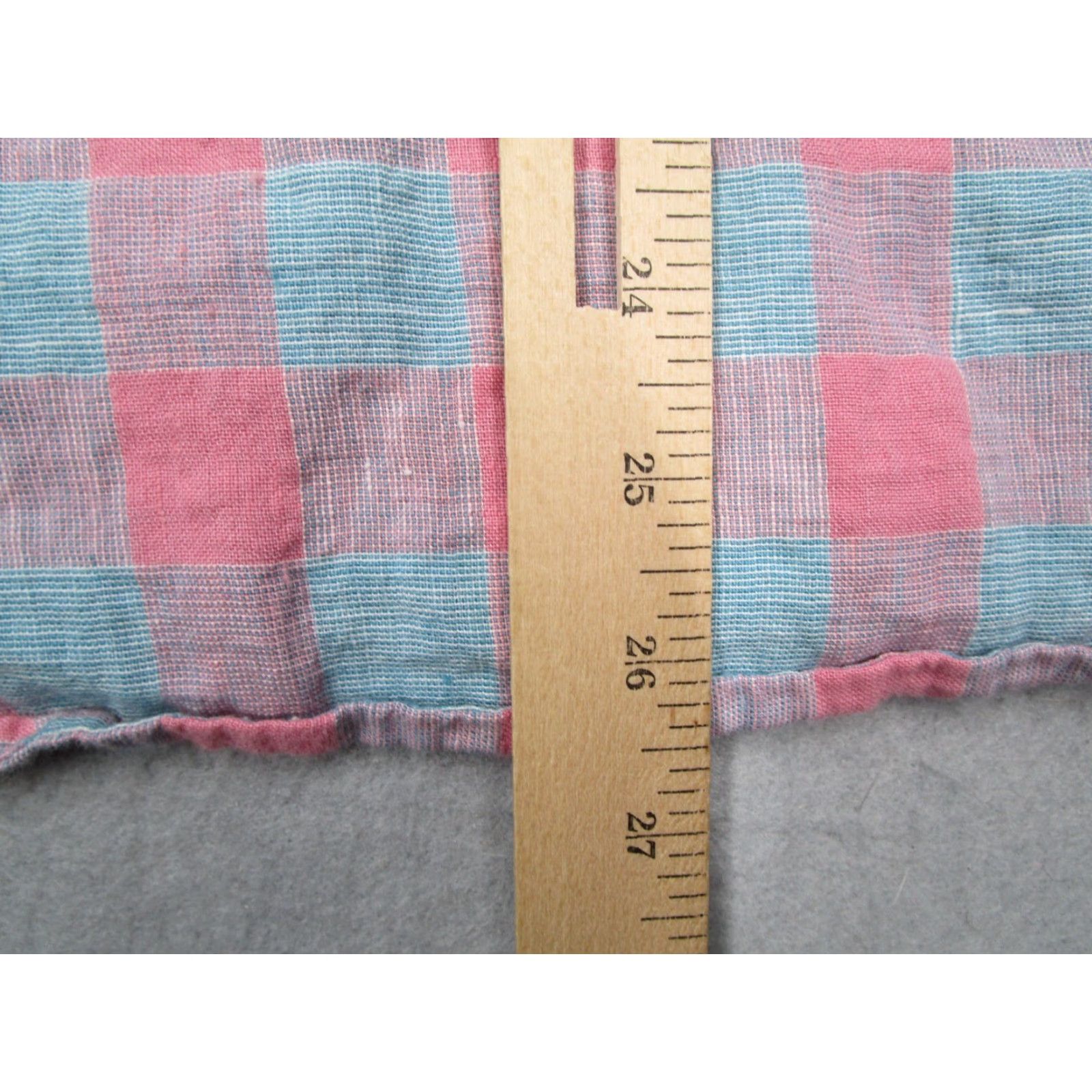 Bonobos VINTAGE Bonobos Shirt Men’s Medium Short Sleeve Pink Check Slim Fit Button Up Linen Blend Casual Size US M / EU 48-50 / 2 - 7 Thumbnail