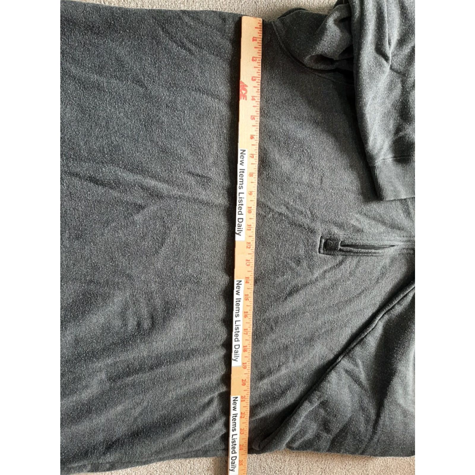 Arrow Arrow Mens Gray Long Sleeve Sweater 2XL 3XL XXL Pullover Knit Crew Zip Closure Casual Cotton Jacket? Size US XXL / EU 58 / 5 - 3 Thumbnail