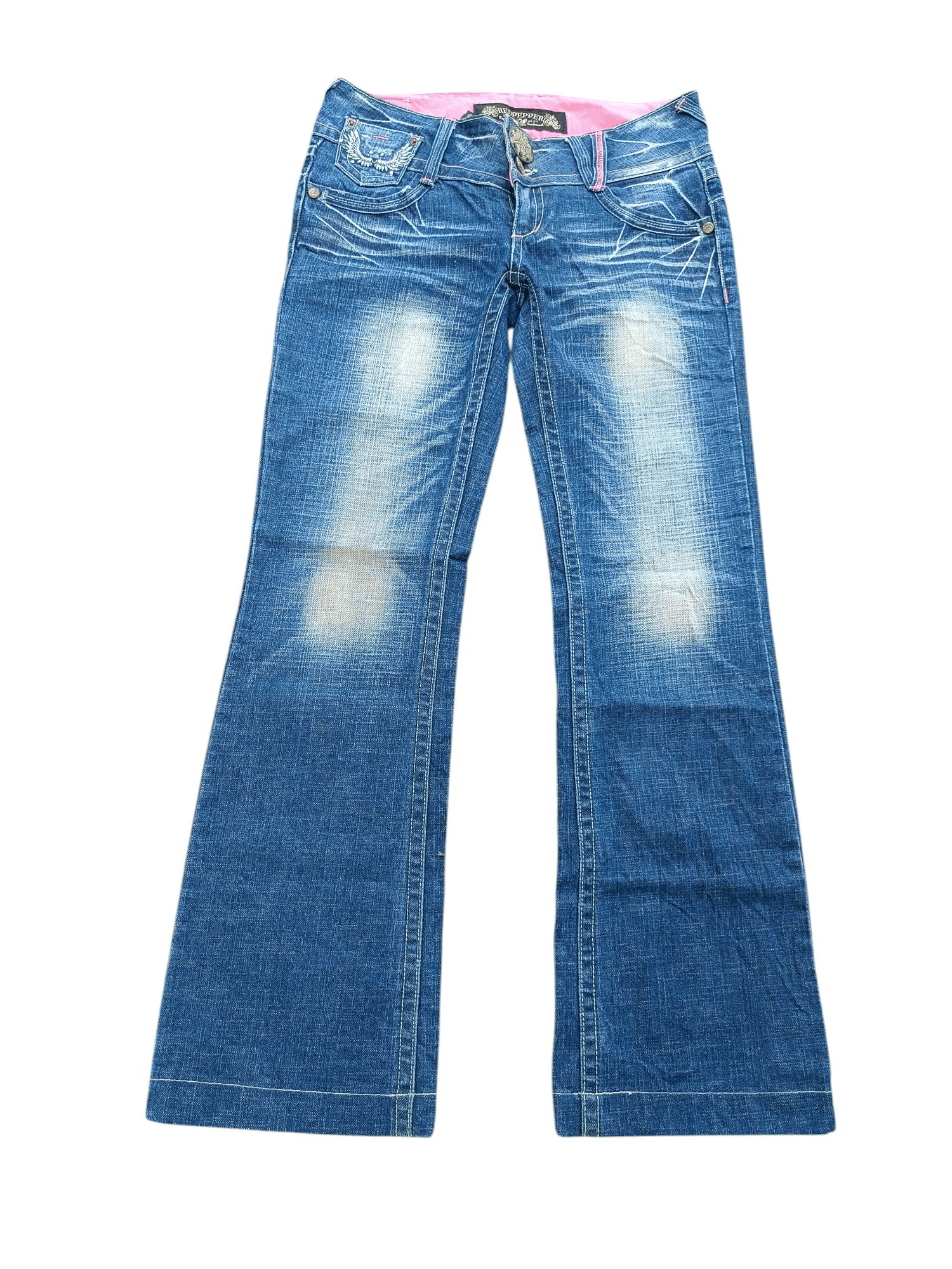 Beauty Beast Flared jeans Red Pepper low rise denim Undefined Size US 32 / EU 48 - 2 Thumbnail