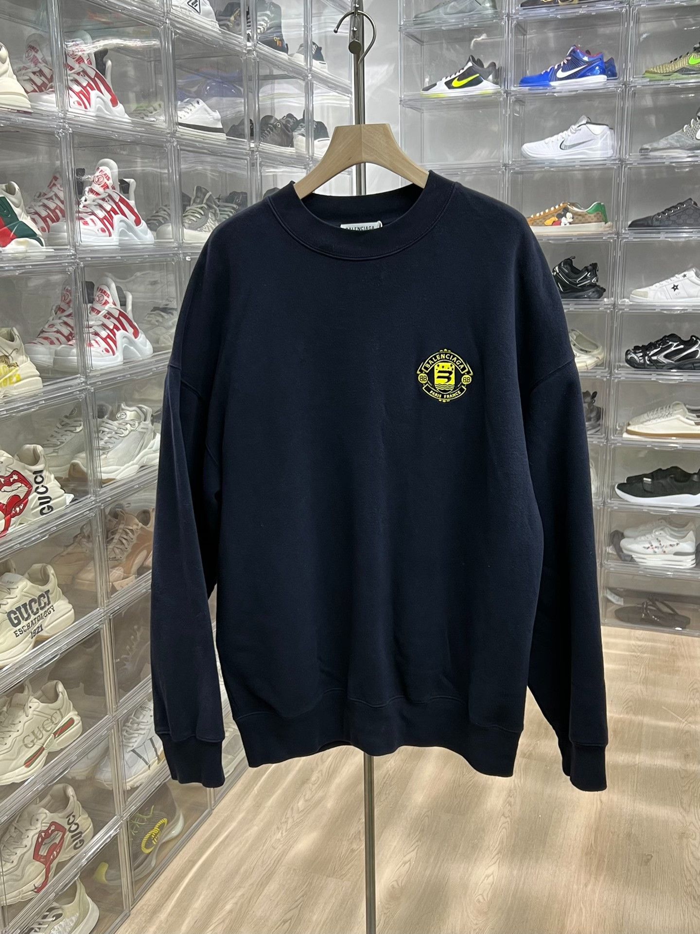 Balenciaga Balenciaga Embroidered Hoodie xs Men Size US XS / EU 42 / 0 - 1 Thumbnail