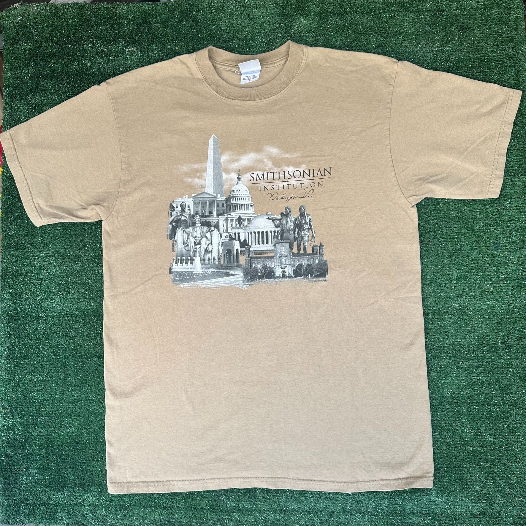 Anvil Vintage Y2K Washington DC T-Shirt USA Smithsonian Institutio Size US L / EU 52-54 / 3 - 1 Thumbnail