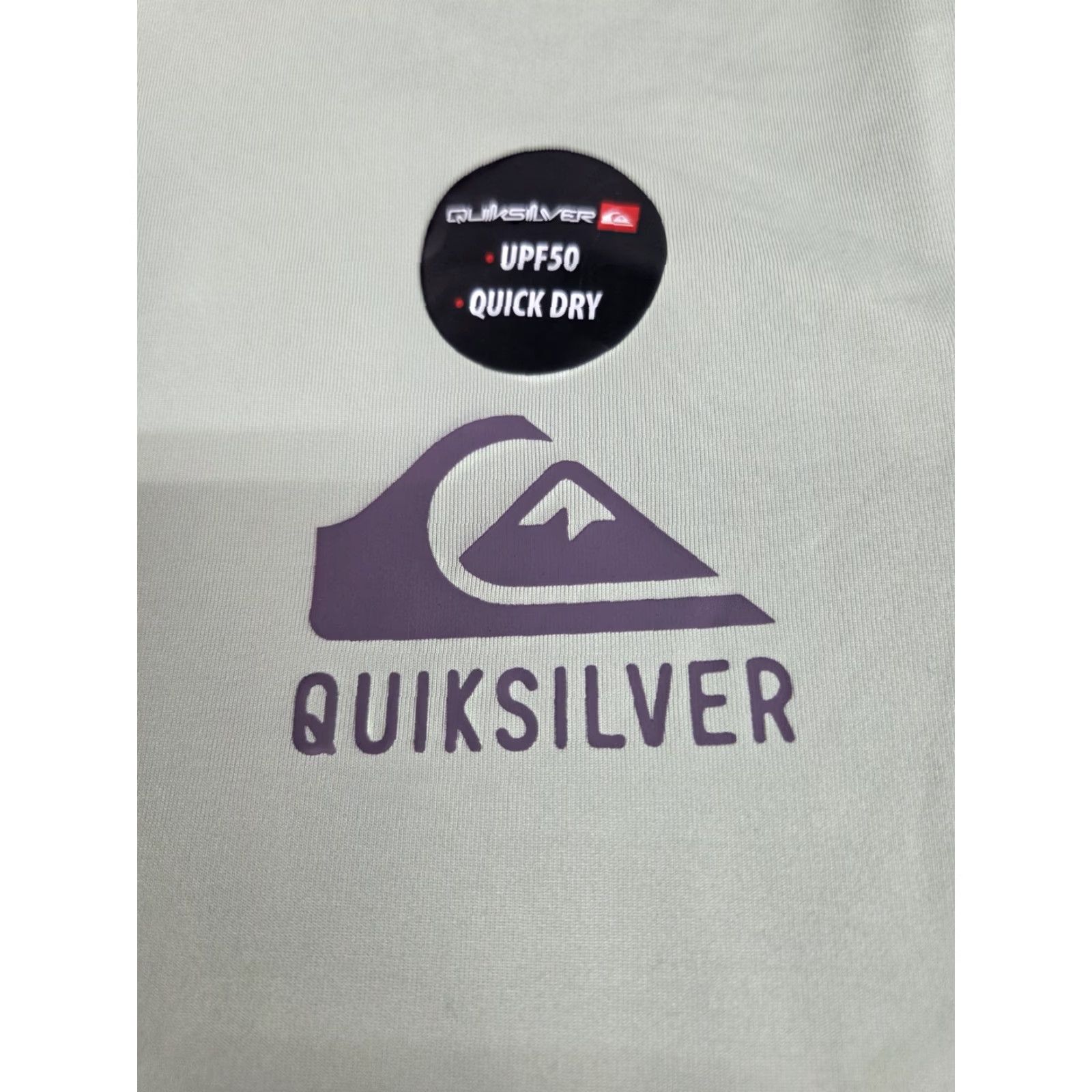 Quiksilver Quiksilver Mens Hoodie Long Sleeve Quick Dry UPF 50 Sage Small NWT Light Logo Graphic Print Beach Gomer Pullover Crew Neck Pocket Hooded Classic Size US S / EU 44-46 / 1 - 4 Thumbnail