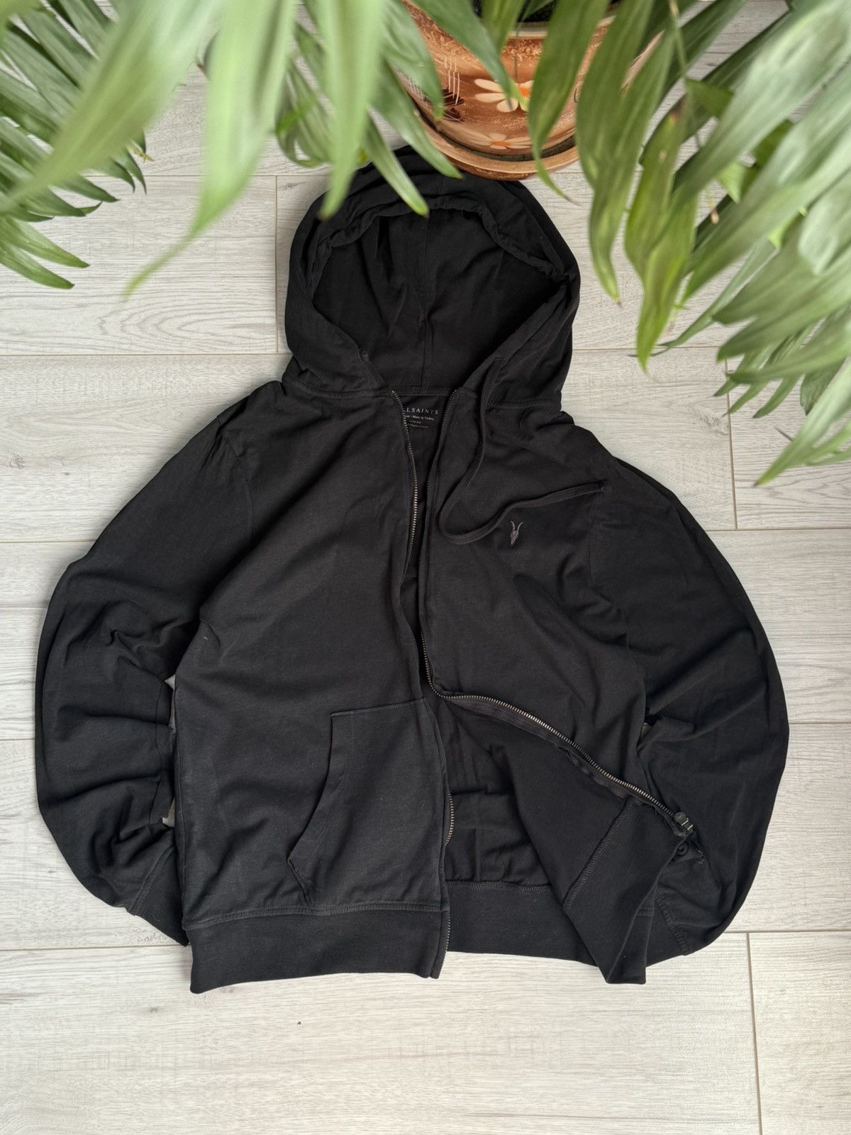 Allsaints Allsaints Zip Up Hoodie Size US M / EU 48-50 / 2 - 1 Thumbnail