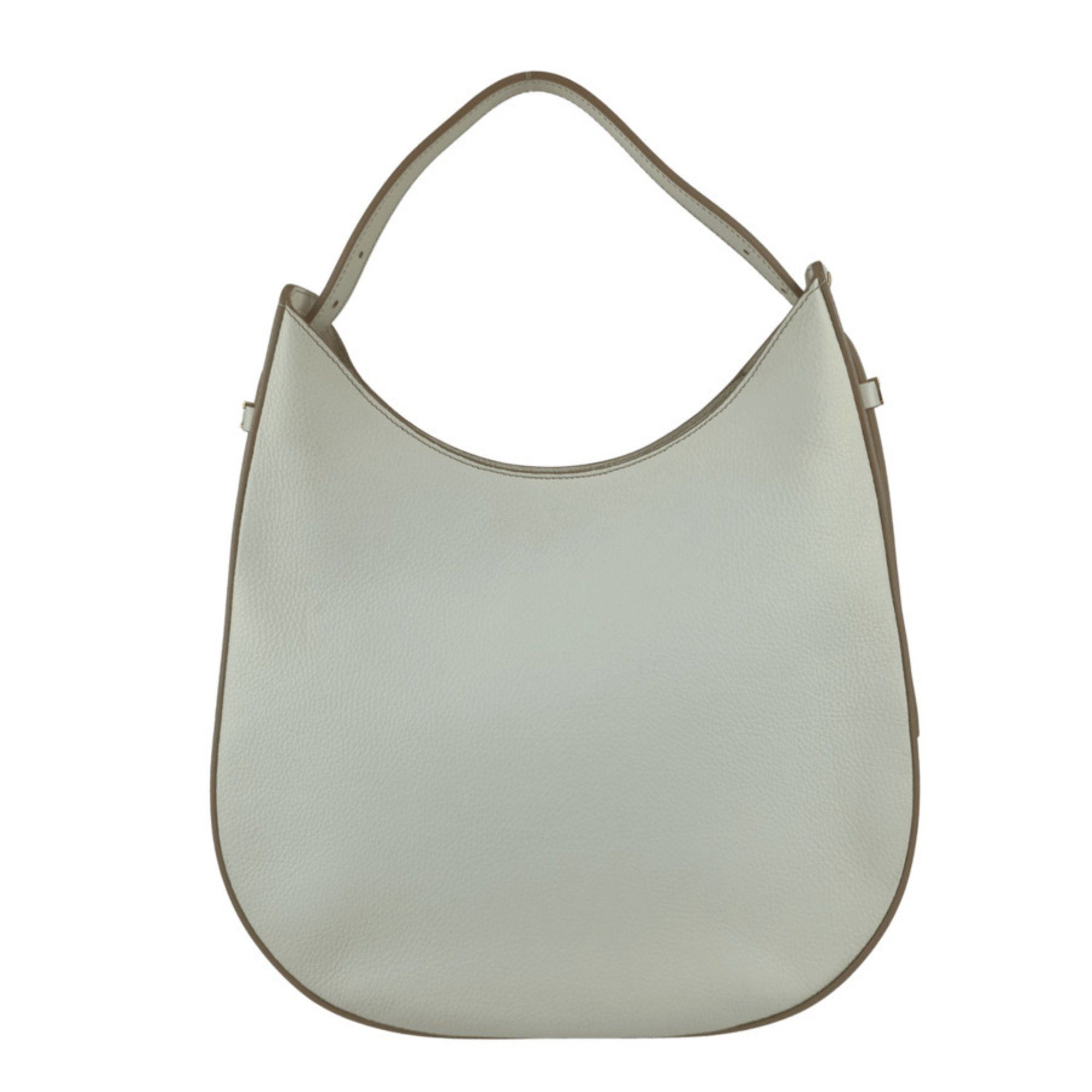 Tod's TOD'S Oboe Large Shoulder Bag - White Leather Women's Timeless Tote Size ONE SIZE - 1 Thumbnail