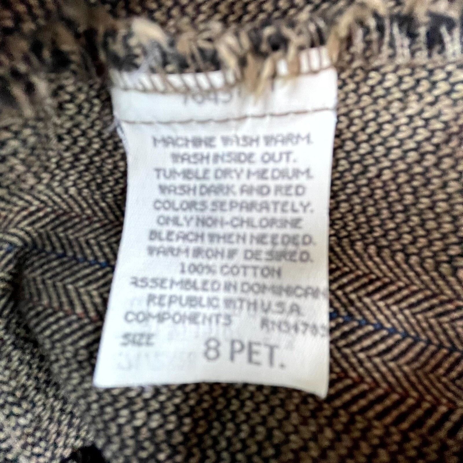 Lee Vintage Lee Pants Womens 8P Tweed Academia Career Office Size 30" / US 8 / IT 44 - 9 Thumbnail