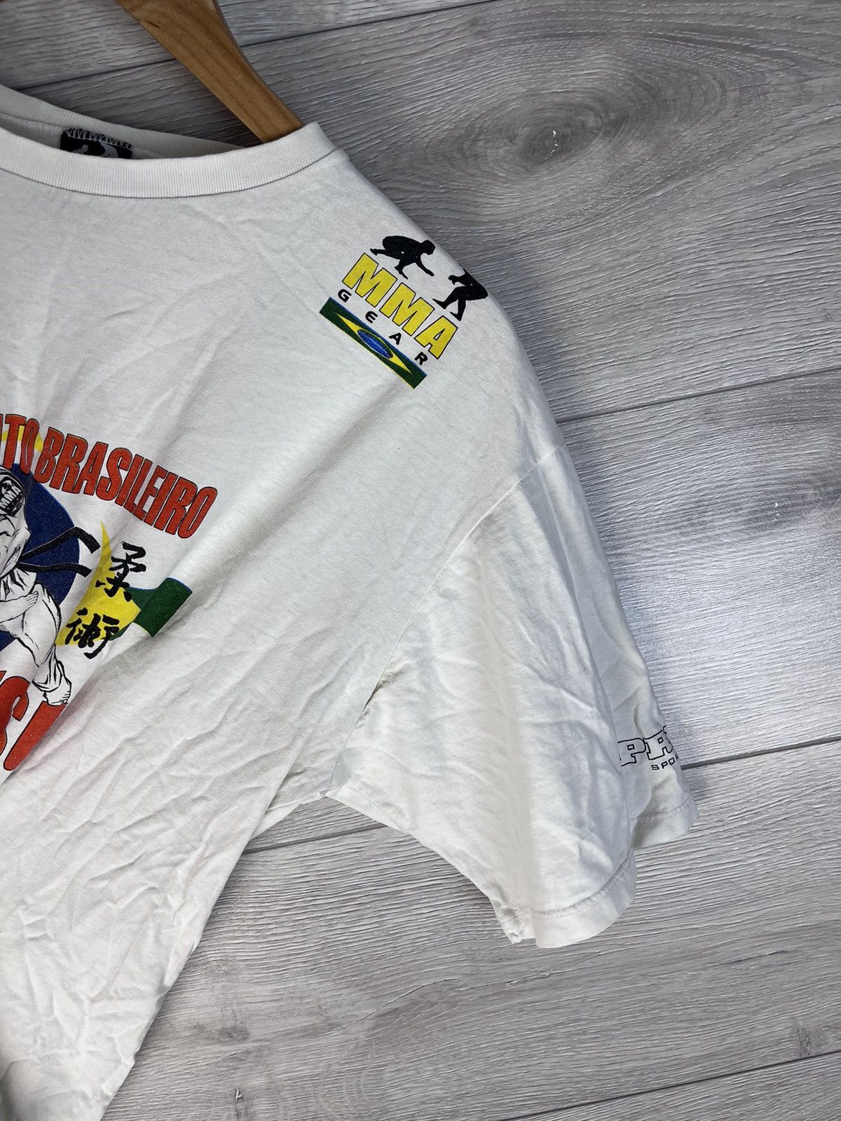 Japanese Brand Mens T-shirt sport MMA Gear Brazil vintage Size US S / EU 44-46 / 1 - 6 Thumbnail
