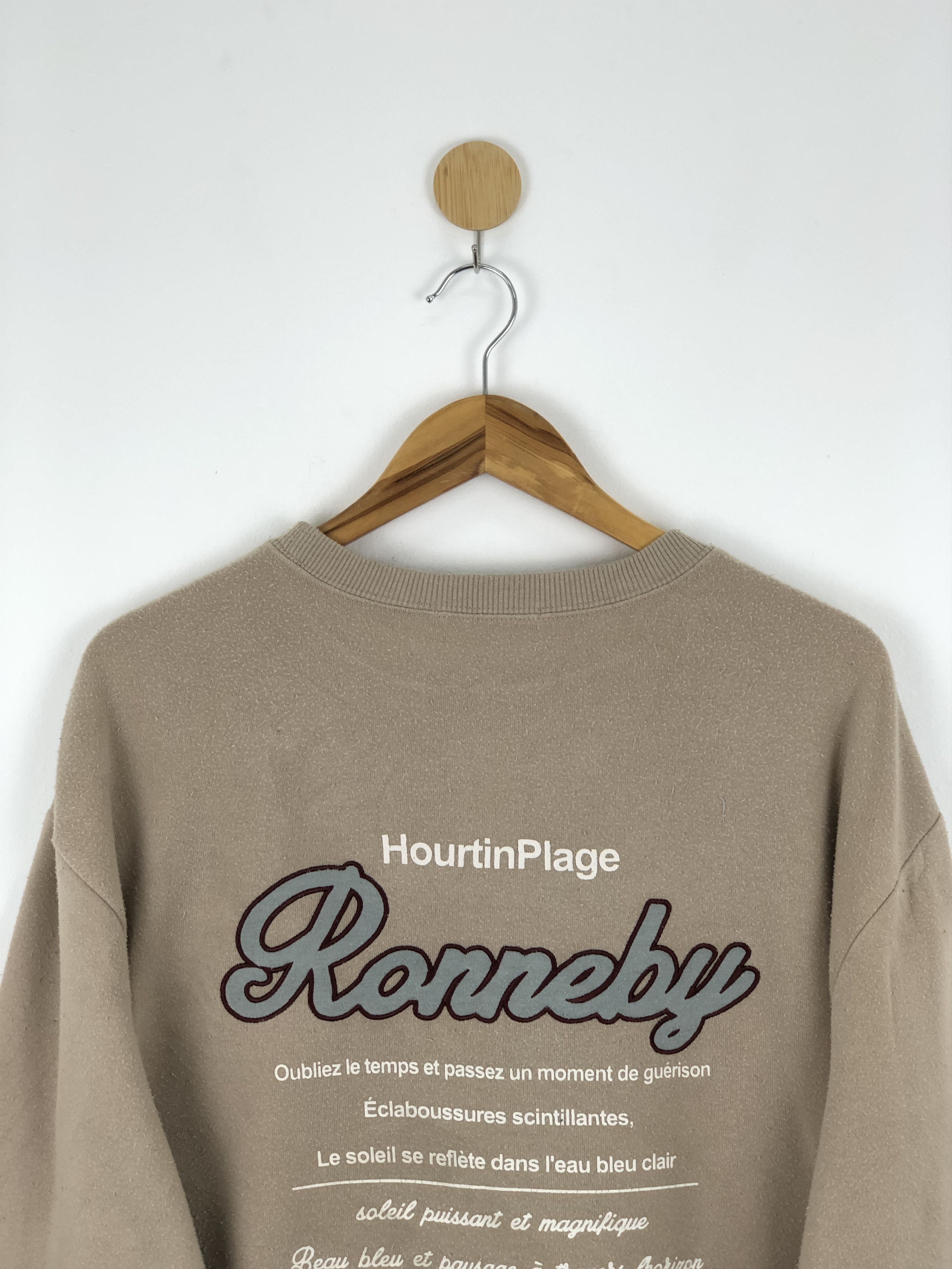 Japanese Brand Vintage Ronneby Pullover Crewneck Sweatshirt JA0009 Size US L / EU 52-54 / 3 - 2 Thumbnail