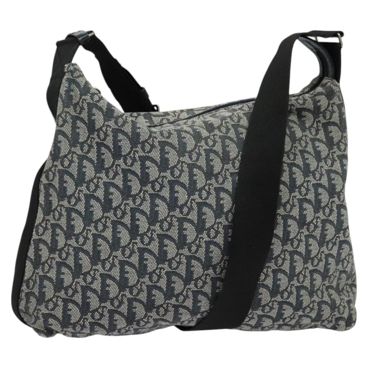 Dior Christian Dior Vintage Zip Shoulder Bag Diorissimo Canvas Size ONE SIZE - 1 Thumbnail
