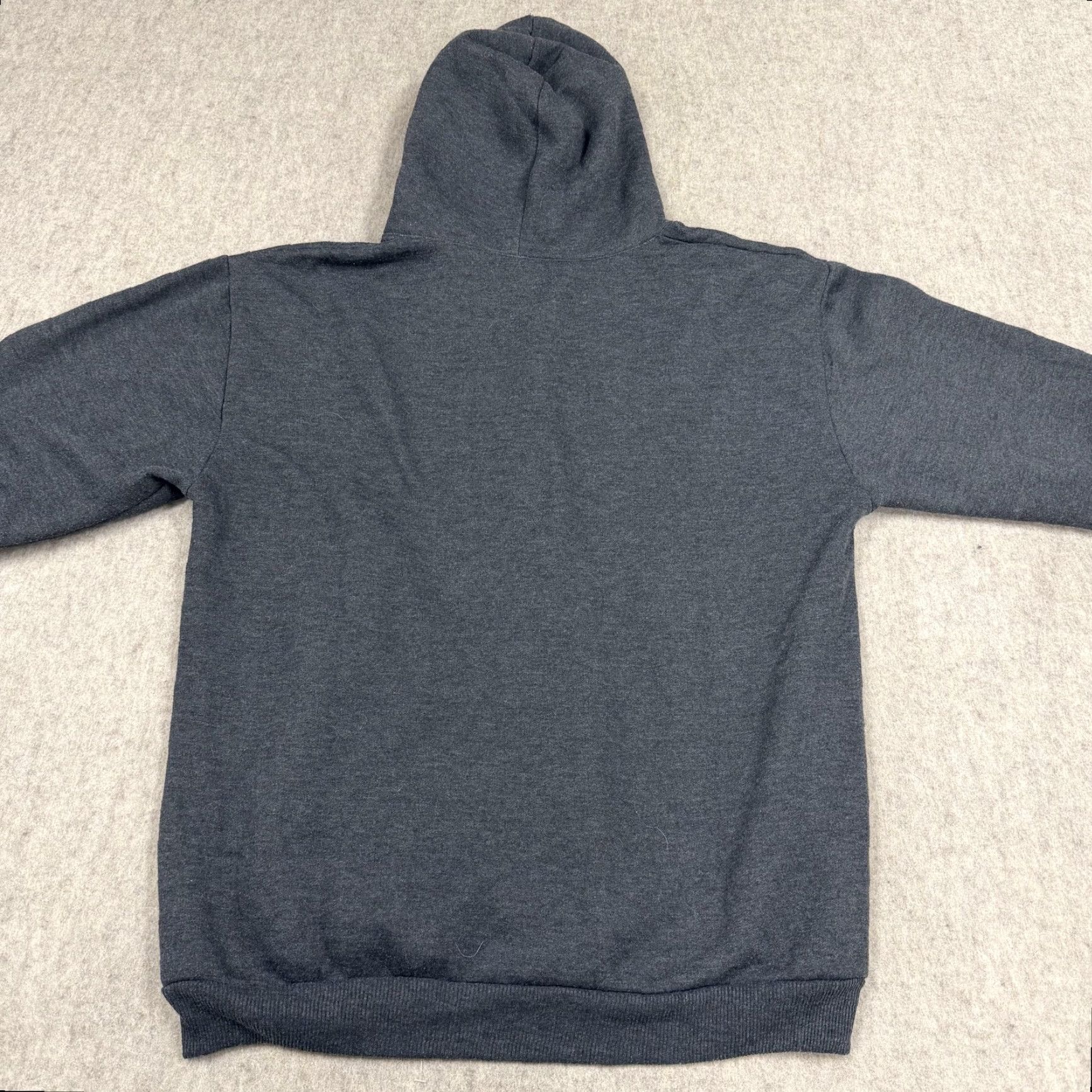 Vintage Hollywood California Hoodie Mens 2XL Gray Full Zip Made in USA Heavyweight Hill Hoodie Mens 2XL Gray Full Zip Size US XXL / EU 58 / 5 - 5 Thumbnail