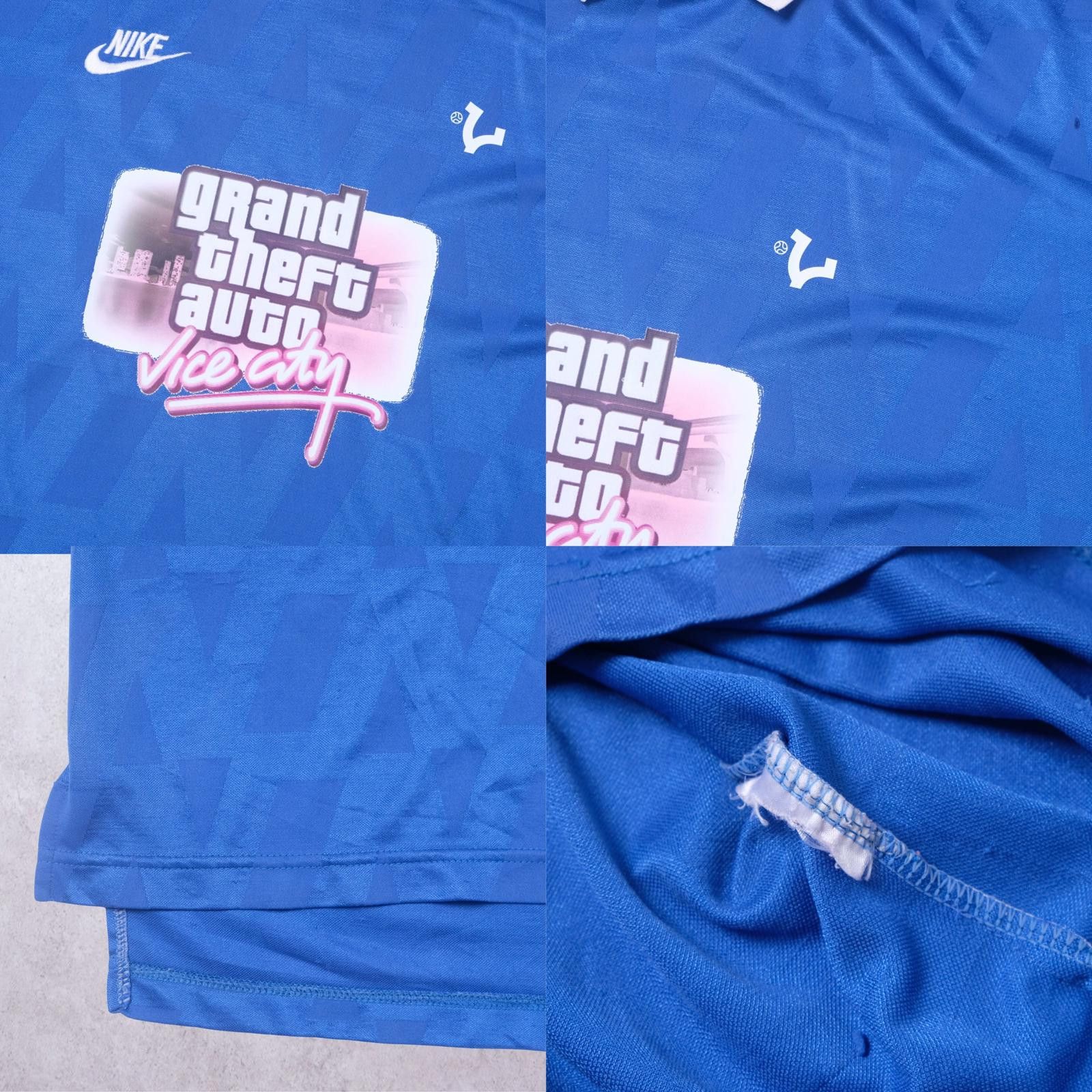 Nike VICE Footbal Store x Grand Theft Auto Custom Football Shirt Size US L / EU 52-54 / 3 - 6 Thumbnail